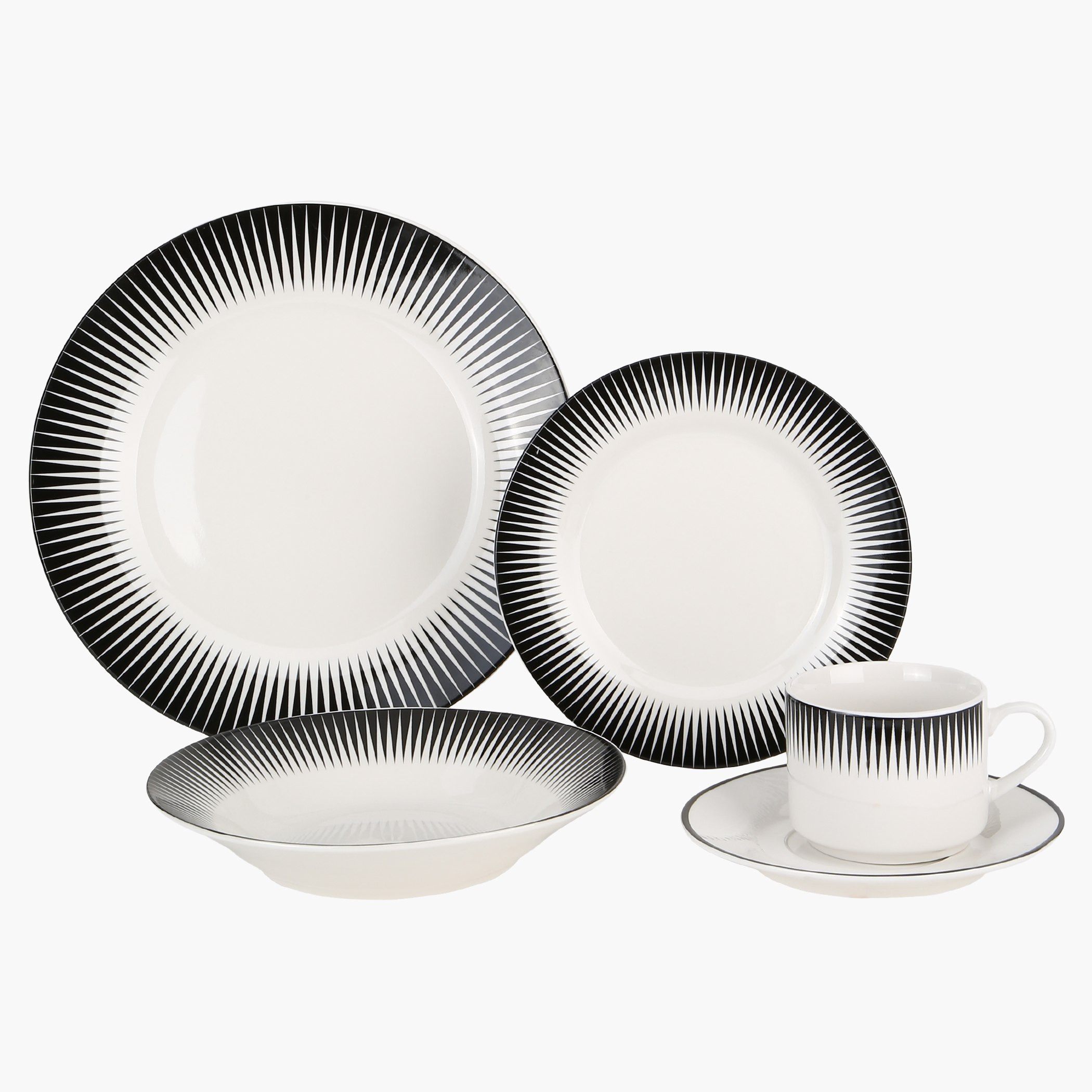 طقم مستلزمات مائدة بطبعات رامين من 30 قطعة-hbxhomeware-hbxkitchen-image-1