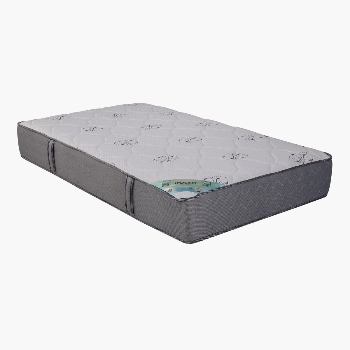 مرتبة كوين بنوابض جيبيّة من آي بوكيت - 150x200x26 سم-hbxbedroom-mattresses-queen-image-2