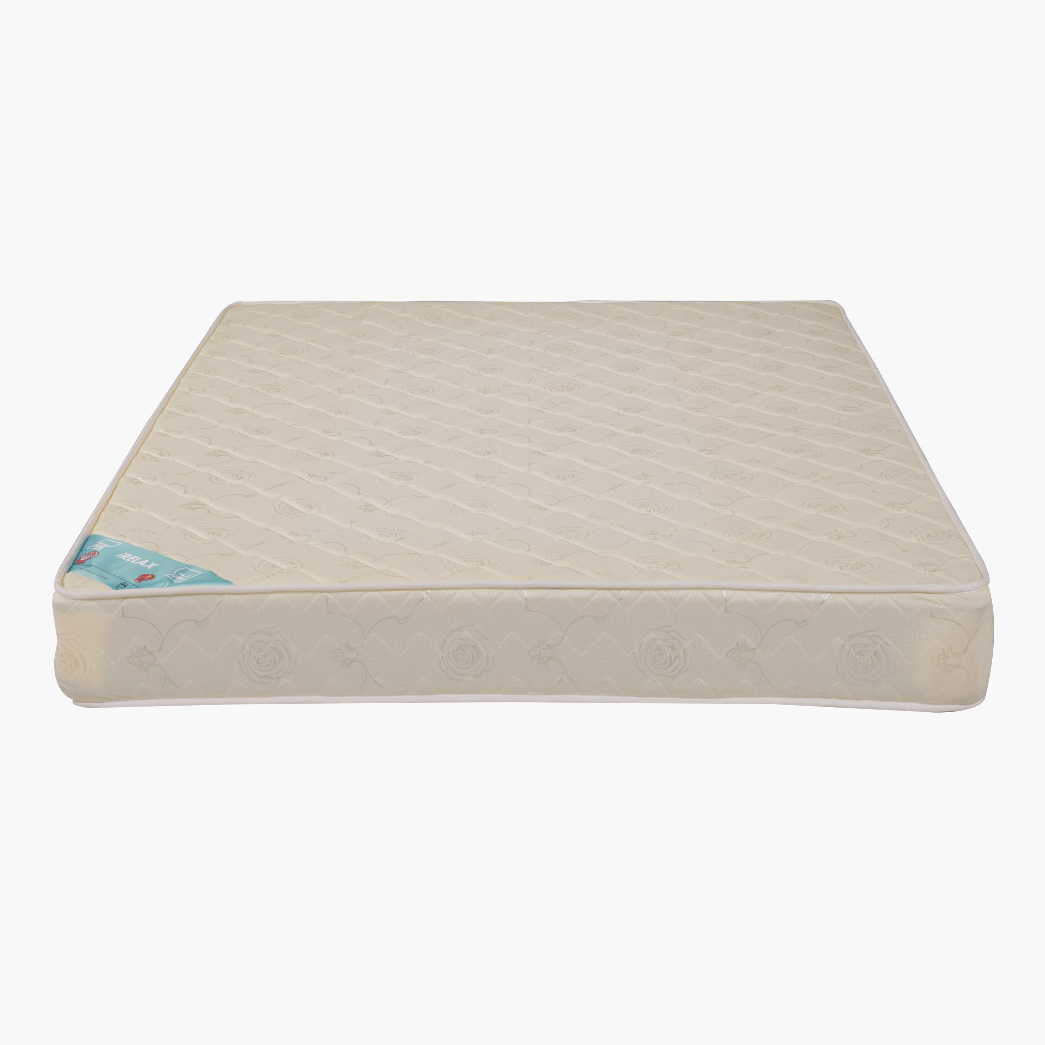 مرتبة كوين بنوابض حلزونية من آي ريلاكس - 150x200x19 سم-hbxbedroom-mattresses-queen-image-2