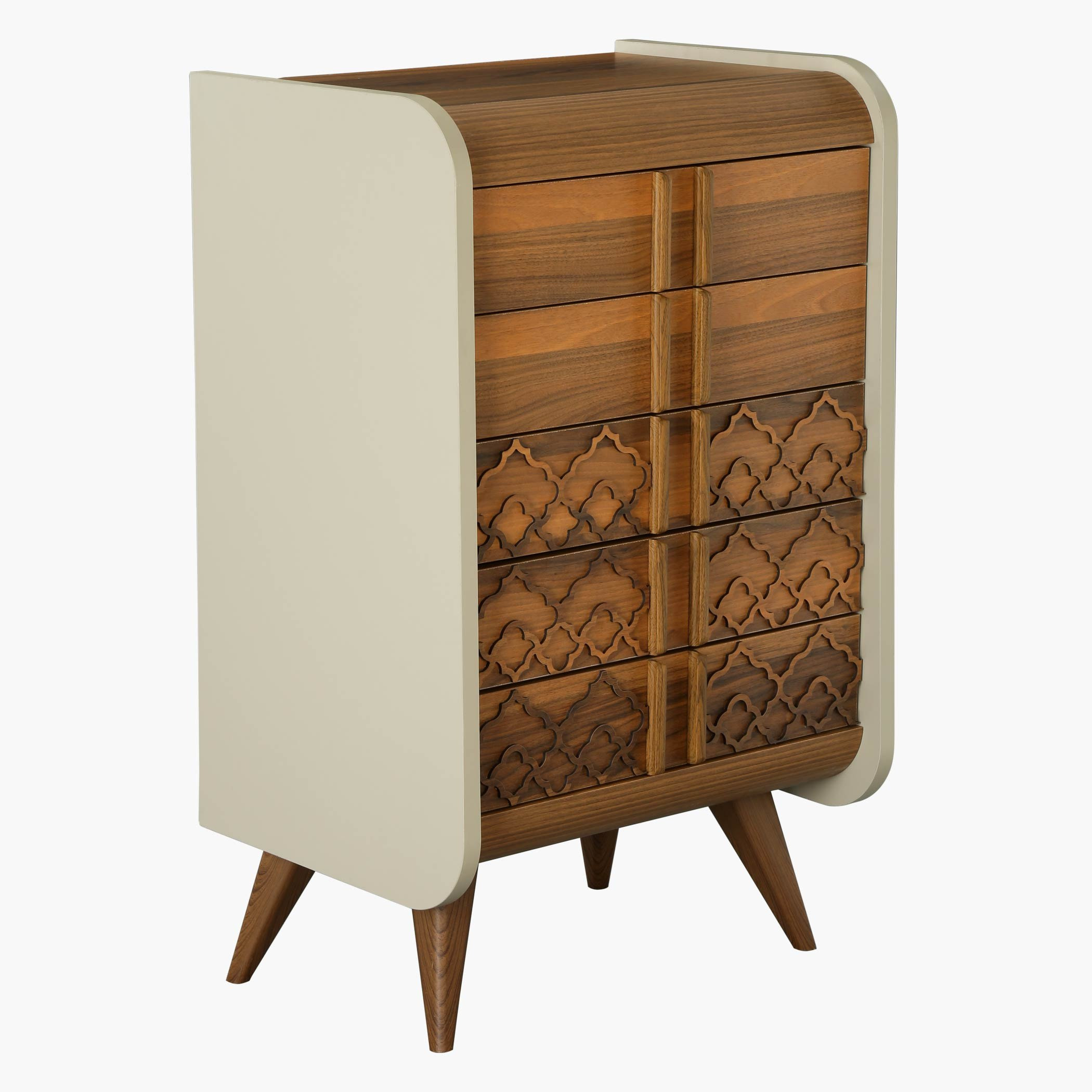 وحدة تخزين 5 أدراج من فيجا-hbxfurniture-dressersandchests-chestofdrawers-image-1