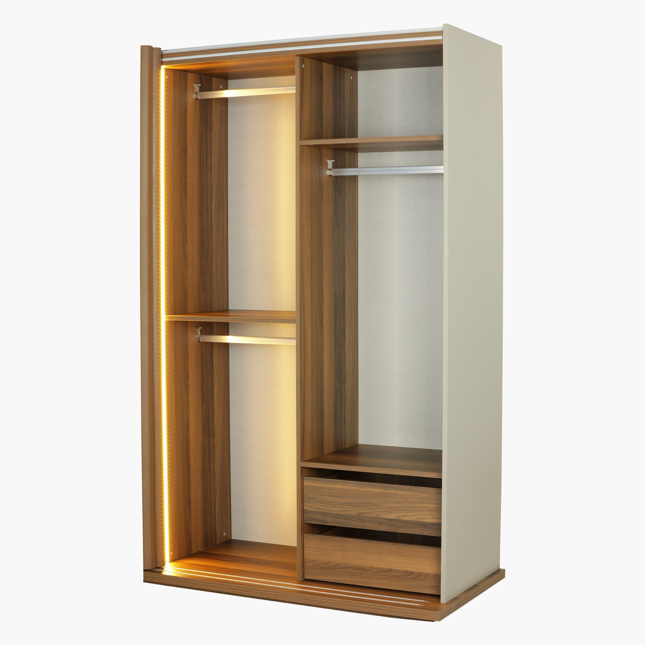 خزانة ملابس بباب انزلاقي مع مرآة من فيجا-hbxfurniture-wardrobes-image-10
