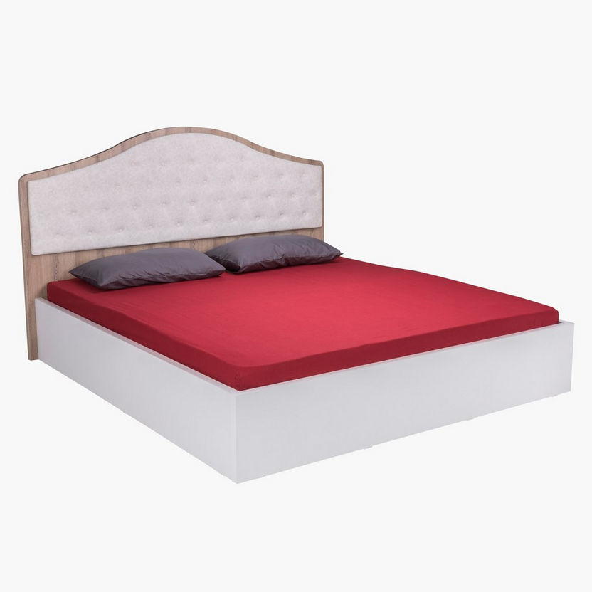 Victoria Fabric Bed - 180x200 cm-King-image-0