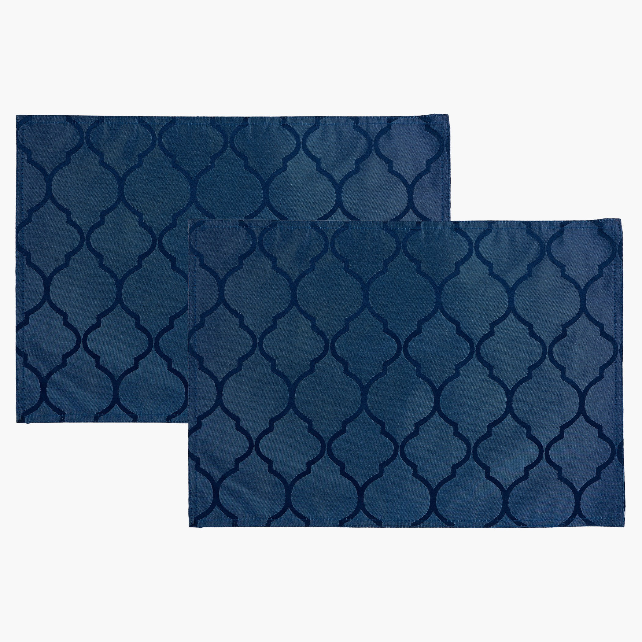 طقم لبادات صحون بارز الملمس إليسا من قطعتين-hbxdecorandfurnishings-homefurnishings-tablelinens-image-1