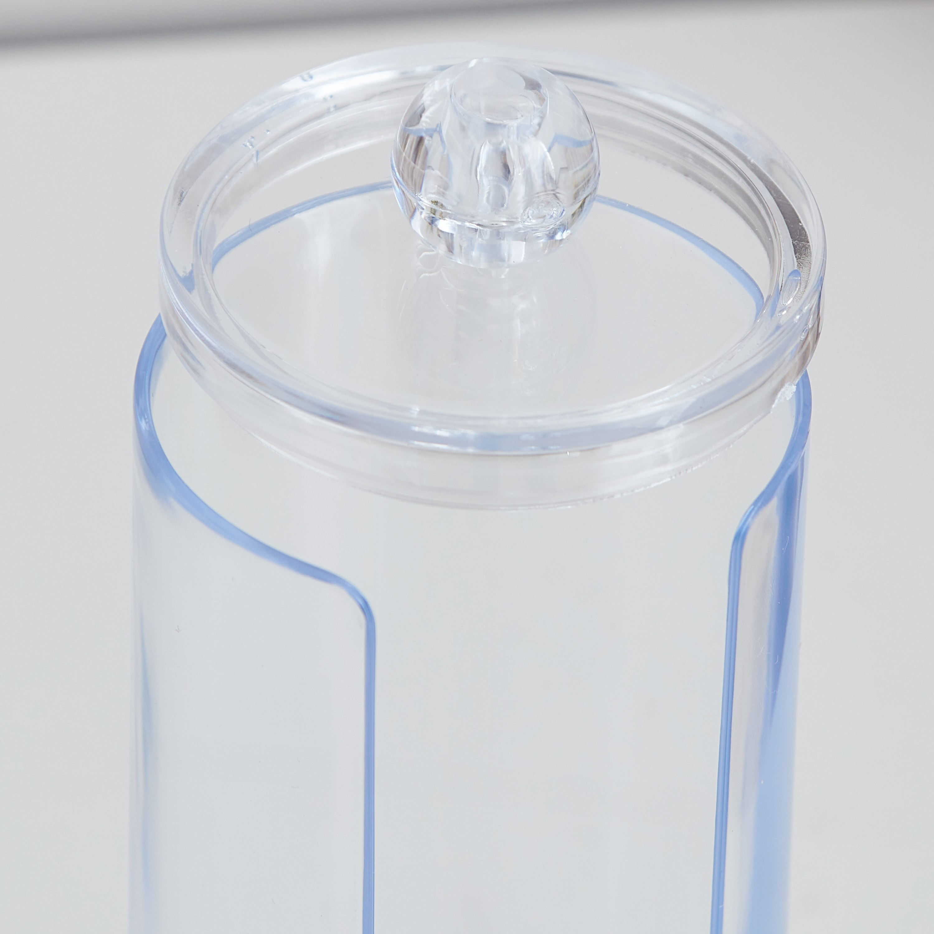 حامل لبادات قطن كريستال-hbxhomeware-bathandlaundry-tissueboxesandcottonjars-image-2