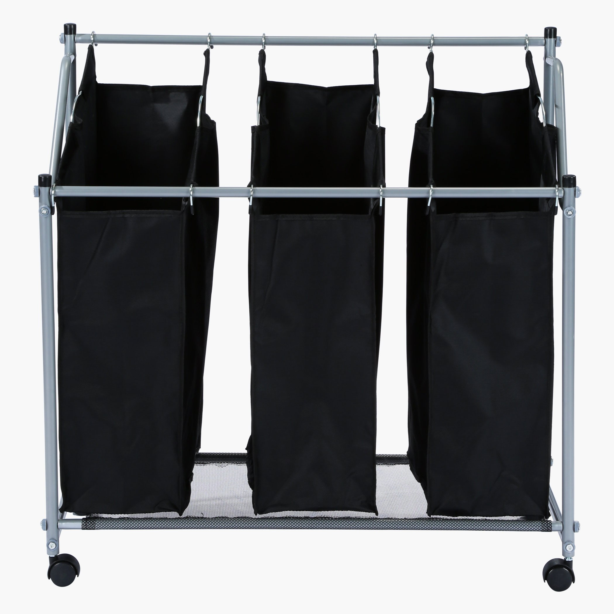 سلة غسيل بتصميم قابل للفّ مع ثلاث حقائب أكسفورد أنيتا-hbxbathroom-bathroomstorage-laundryhampers-image-2