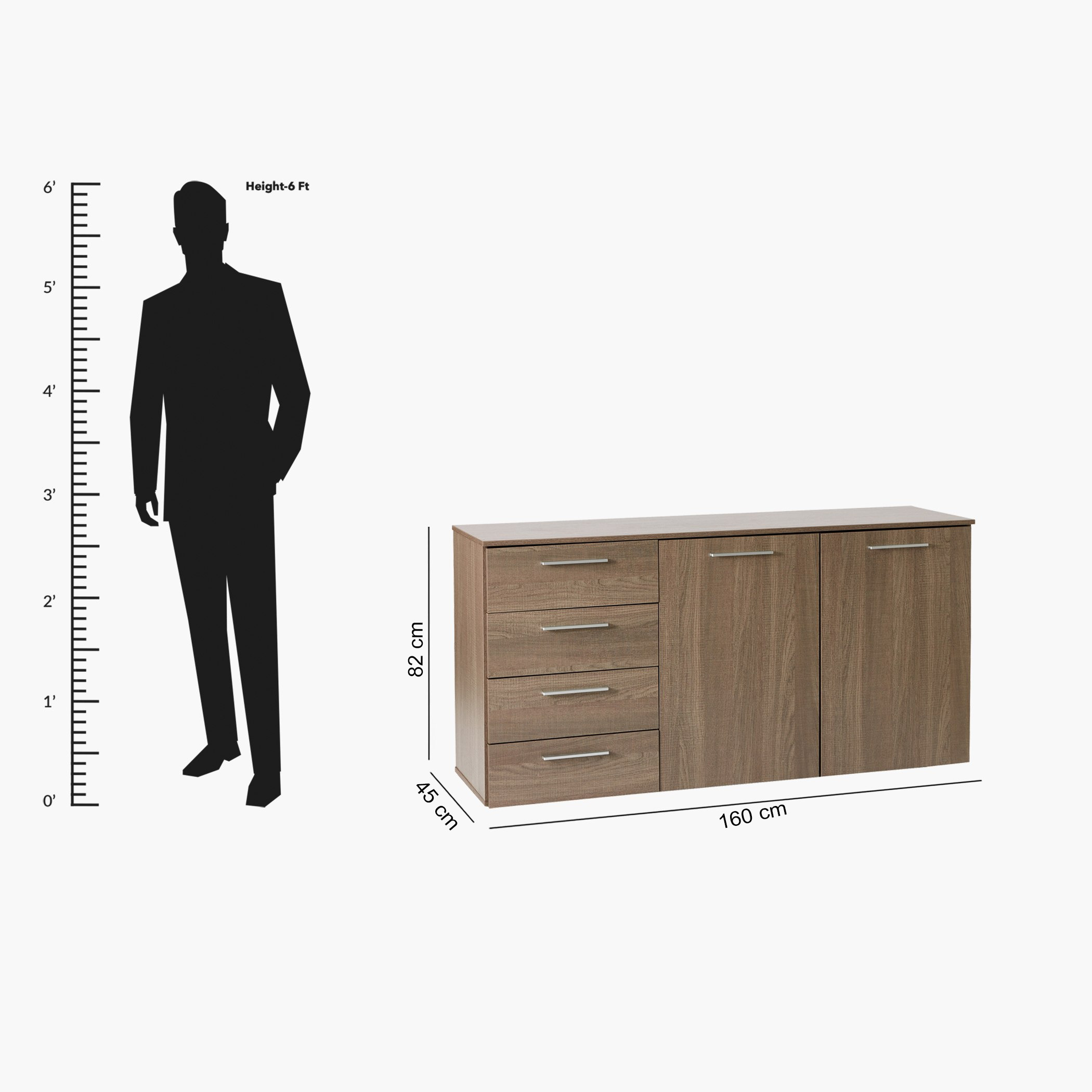 Ireland Cathy Maltino 4-Drawer High Sideboard with 2-Doors-hbxfurniture-diningroom-buffetsandsideboards-image-13