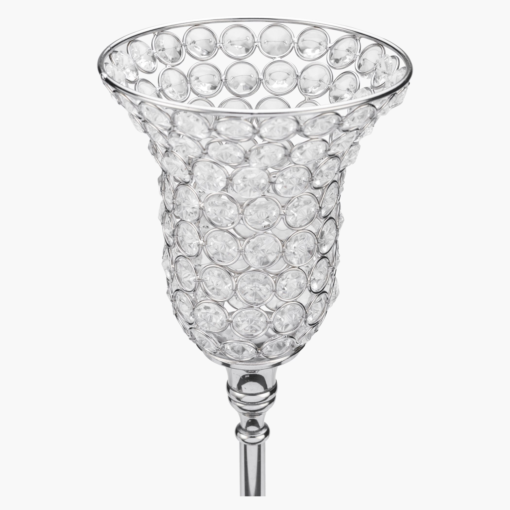 حامل شموع صغيرة مزين كريستال-hbxlivingroom-decorandaccessories-candleholders-image-3