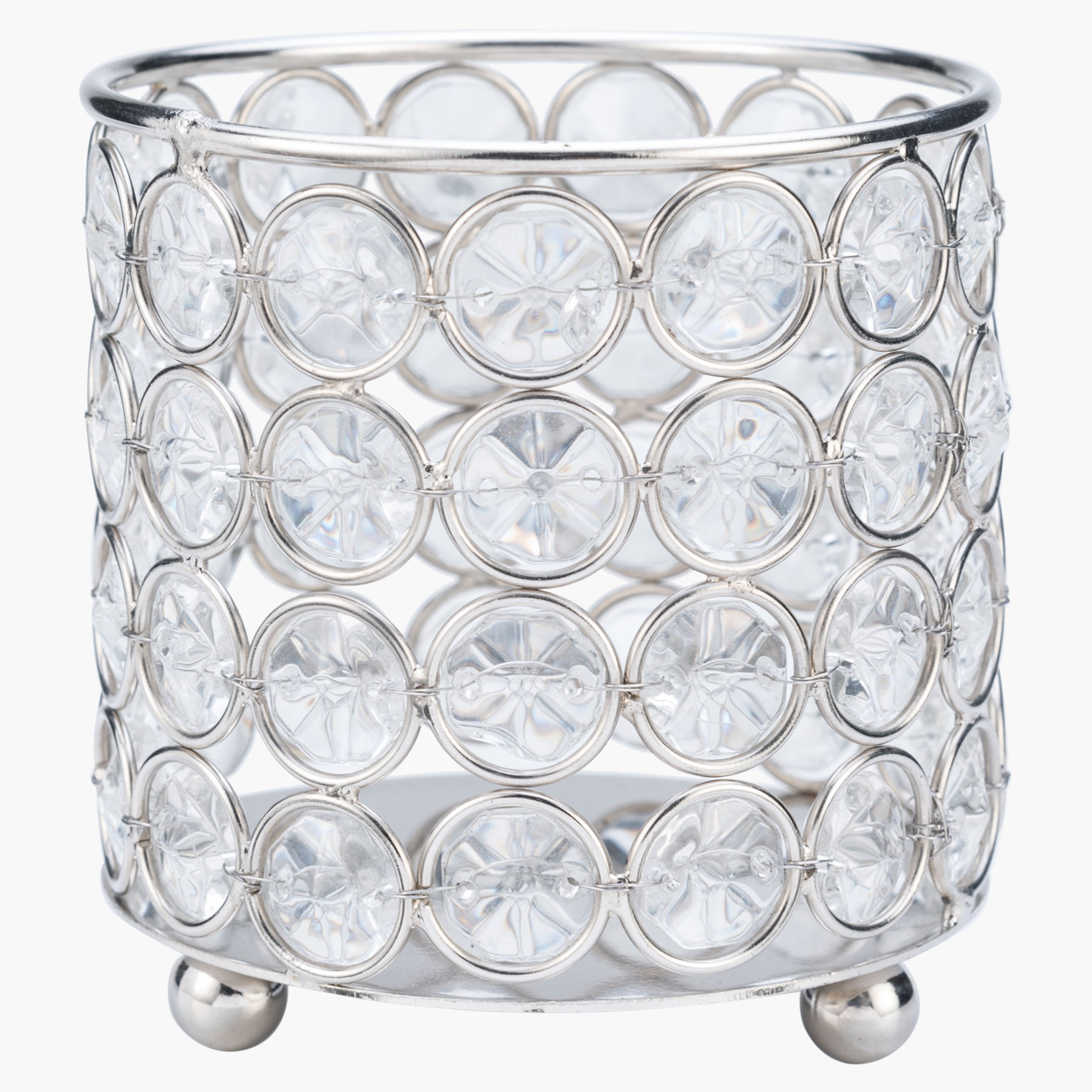 Krystal Textured Tealight Holder-hbxlivingroom-decorandaccessories-candleholders-image-1