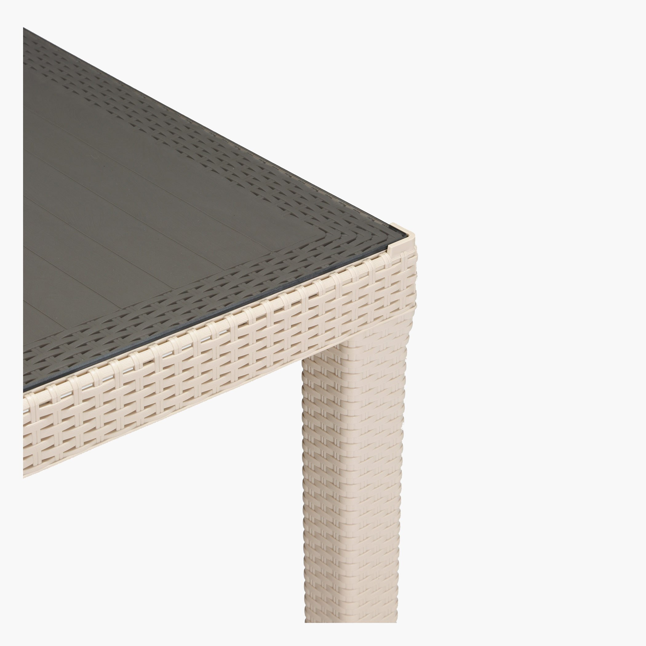 طاولة 4 مقاعد روطان من إلينا-hbxfurniture-diningtablesandsets-diningtables-fourseater-image-3