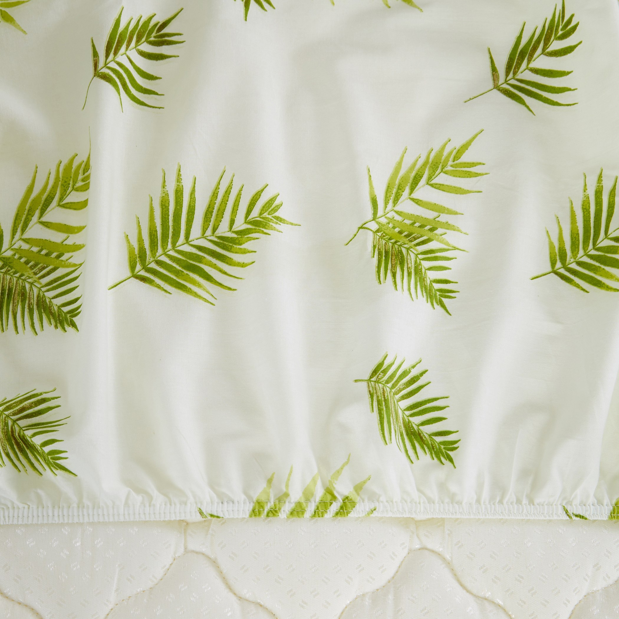 شرشف مطّاطي كينج بطبعات أوراق شجر من بوتانيك - 180x200 سم-hbxhomeware-hbxbedroom-image-2