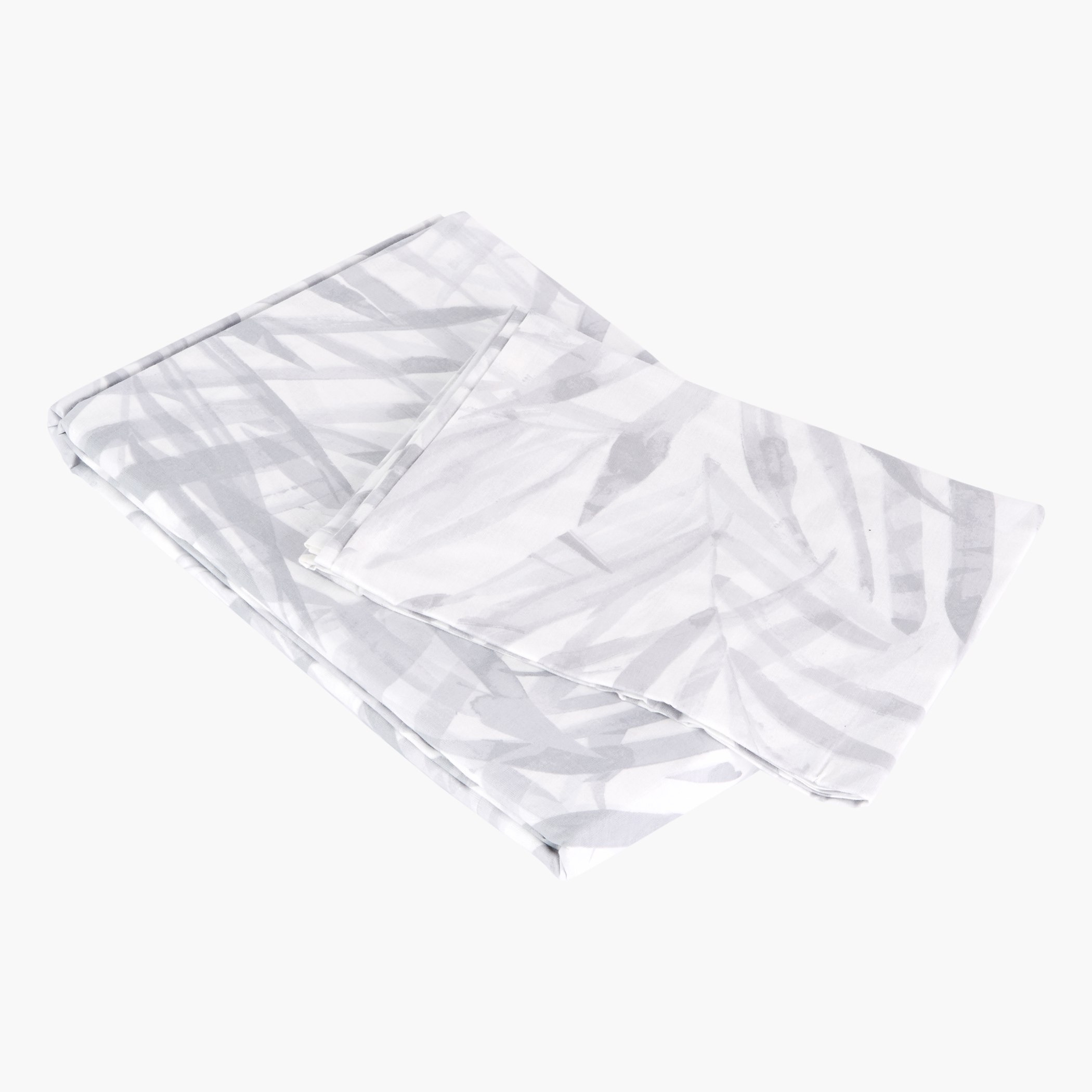 شرشف مسطّح مزدوج بطبعات بوتانيك - 170x260 سم-hbxhomeware-bedding-flatsheets-image-1