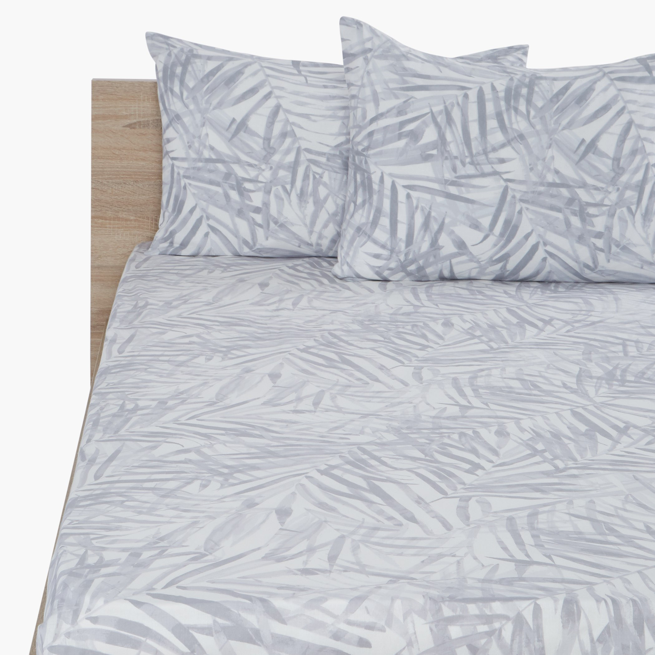 طقم شرشف مسطّح سوبر كينج بوتانيك - 270x260 سم-hbxhomeware-hbxbedroom-image-1