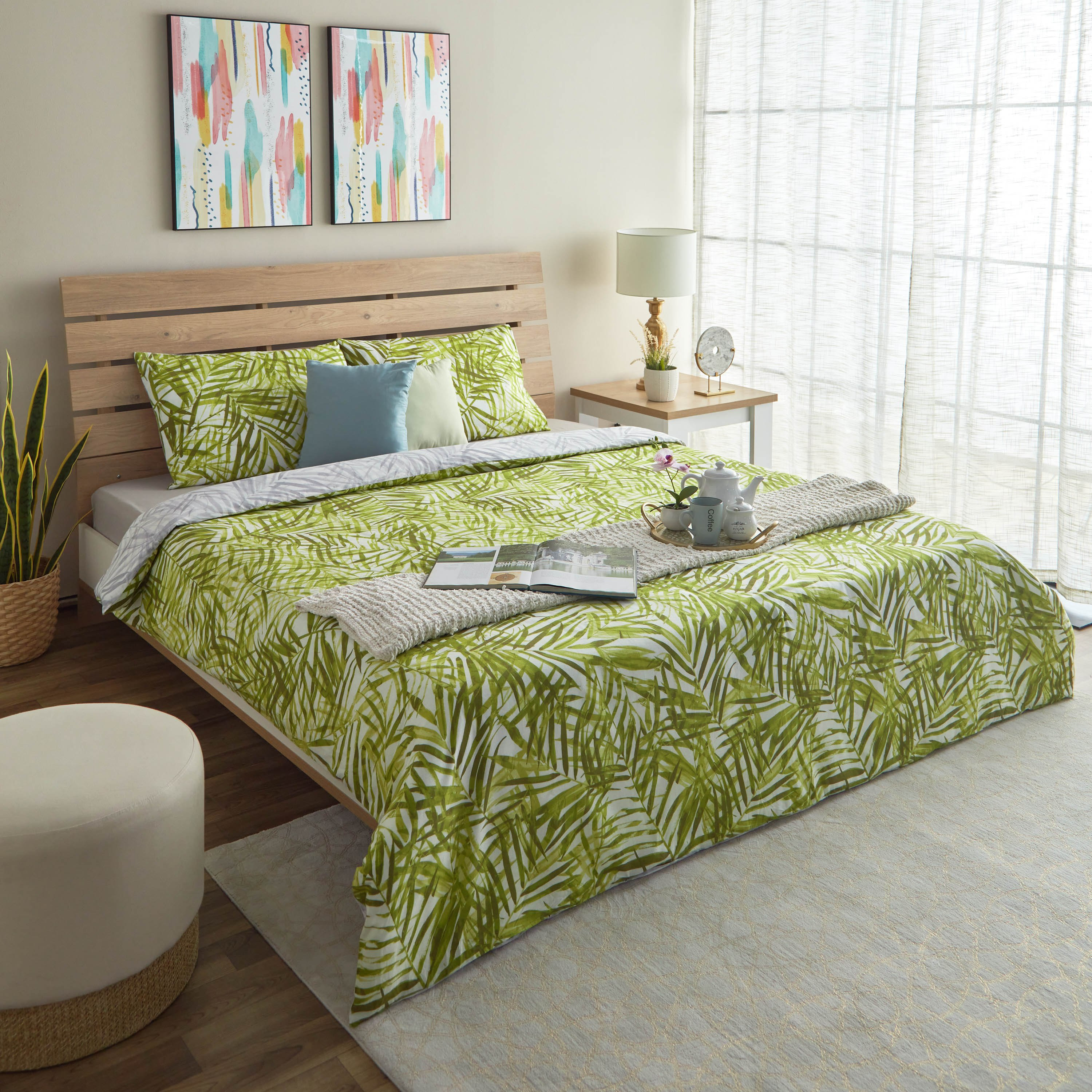 طقم غطاء لحاف مبطن سوبر كينج 3 قطع - بوتانيك - 240x220 سم-hbxhomeware-hbxdecorandfurnishings-image-9