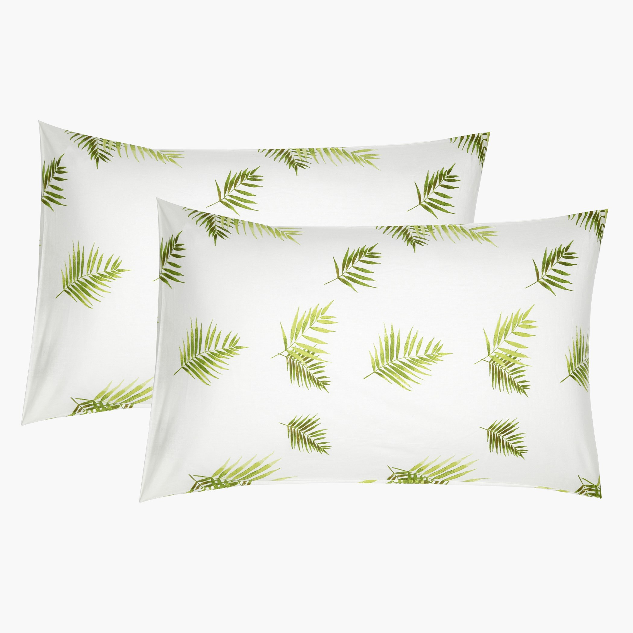 غطاء وسادة بنقش نباتات - مجموعة من قطعتين-hbxhomeware-hbxbedroom-image-1