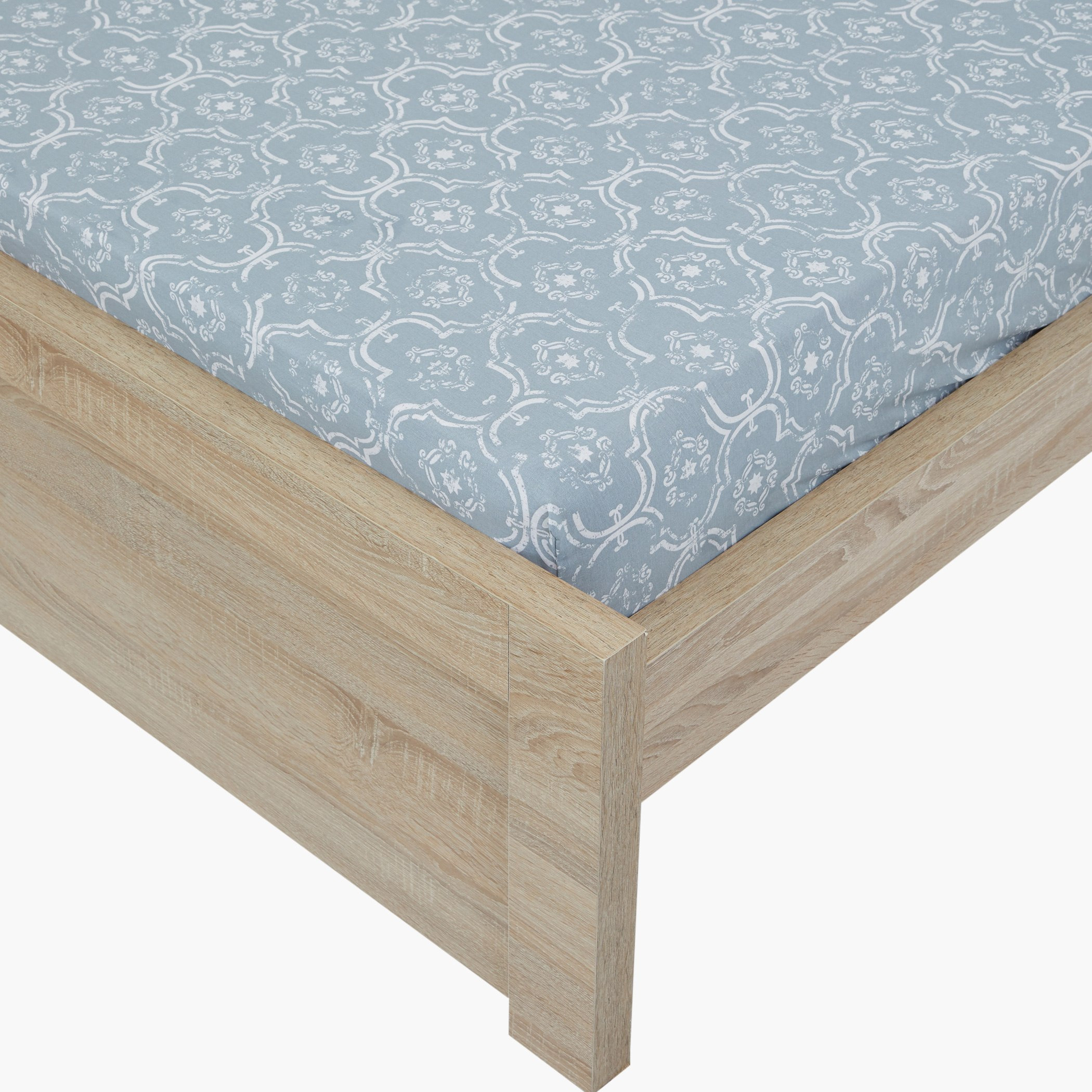 شرشف مطّاطي بطبعات ألفاين - 150x200x25 سم-hbxhomeware-hbxbedroom-image-1