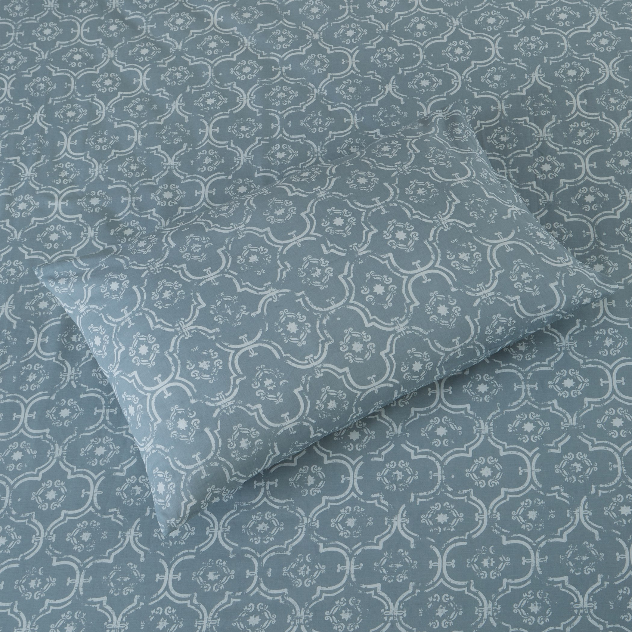 طقم شرشف مسطّح مزدوج من قطعتين ألفاين - 170x260 سم-hbxhomeware-hbxbedroom-image-3