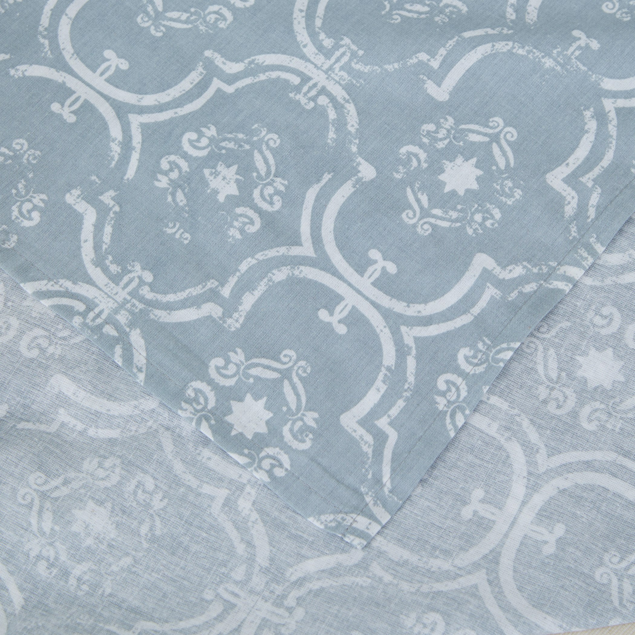 طقم شرشف مسطّح بحجم كينج 3 قطع بطبعات ألفاين - 240x260 سم-hbxhomeware-hbxbedroom-image-3