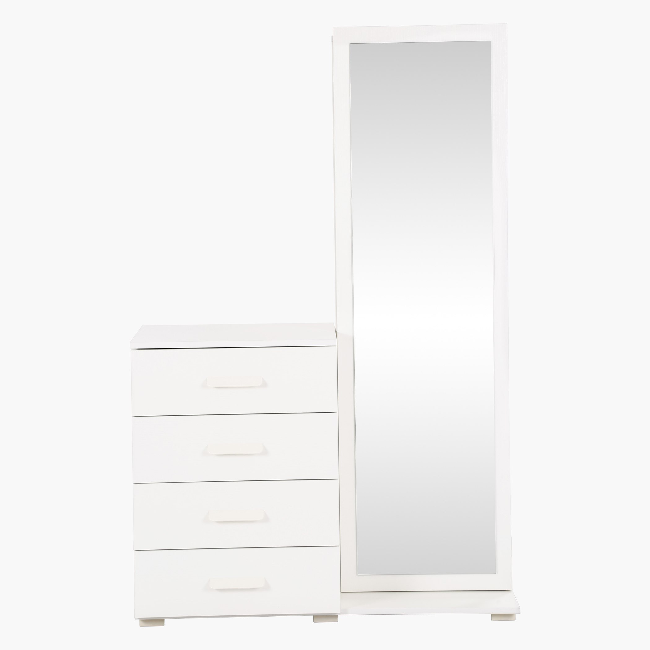 طاولة تزيين بأربعة أدراج مع مرآة من أوسلو-hbxfurniture-bedroom-dressersandmirrors-image-3