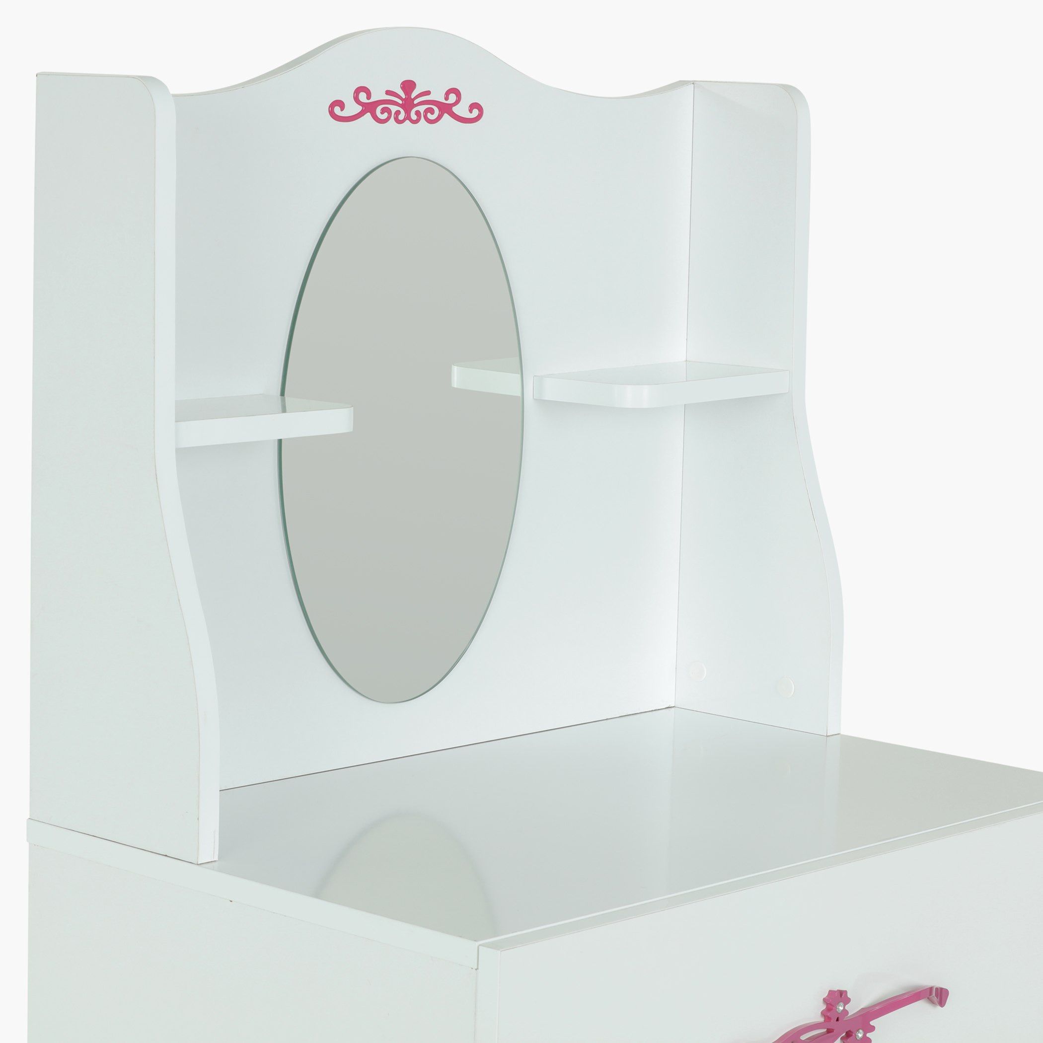 طاولة تزيين بثلاثة أبواب ومرآة من بينتونيا-hbxfurniture-kidsroom-kidsdressersandmirrors-image-4