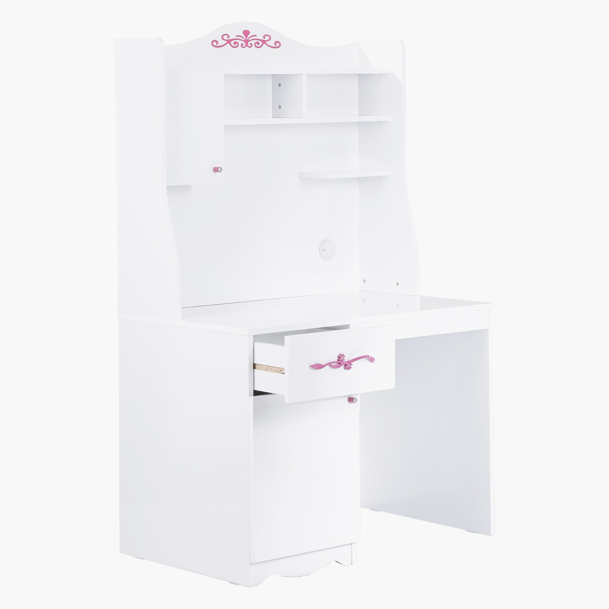 Petunia Study Desk with Hutch-hbxfurniture-office-desks-image-3