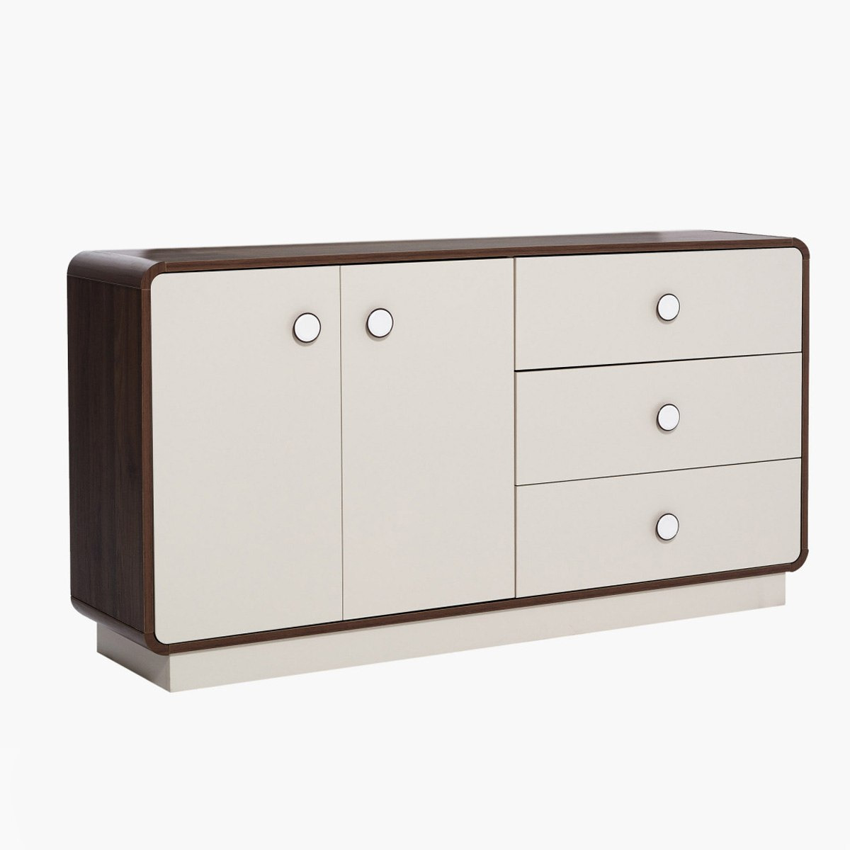 بوفية بثلاثة أدراج وبابين وبدون مرآة من فالينتينا-hbxfurniture-diningroom-buffetsandsideboards-image-1