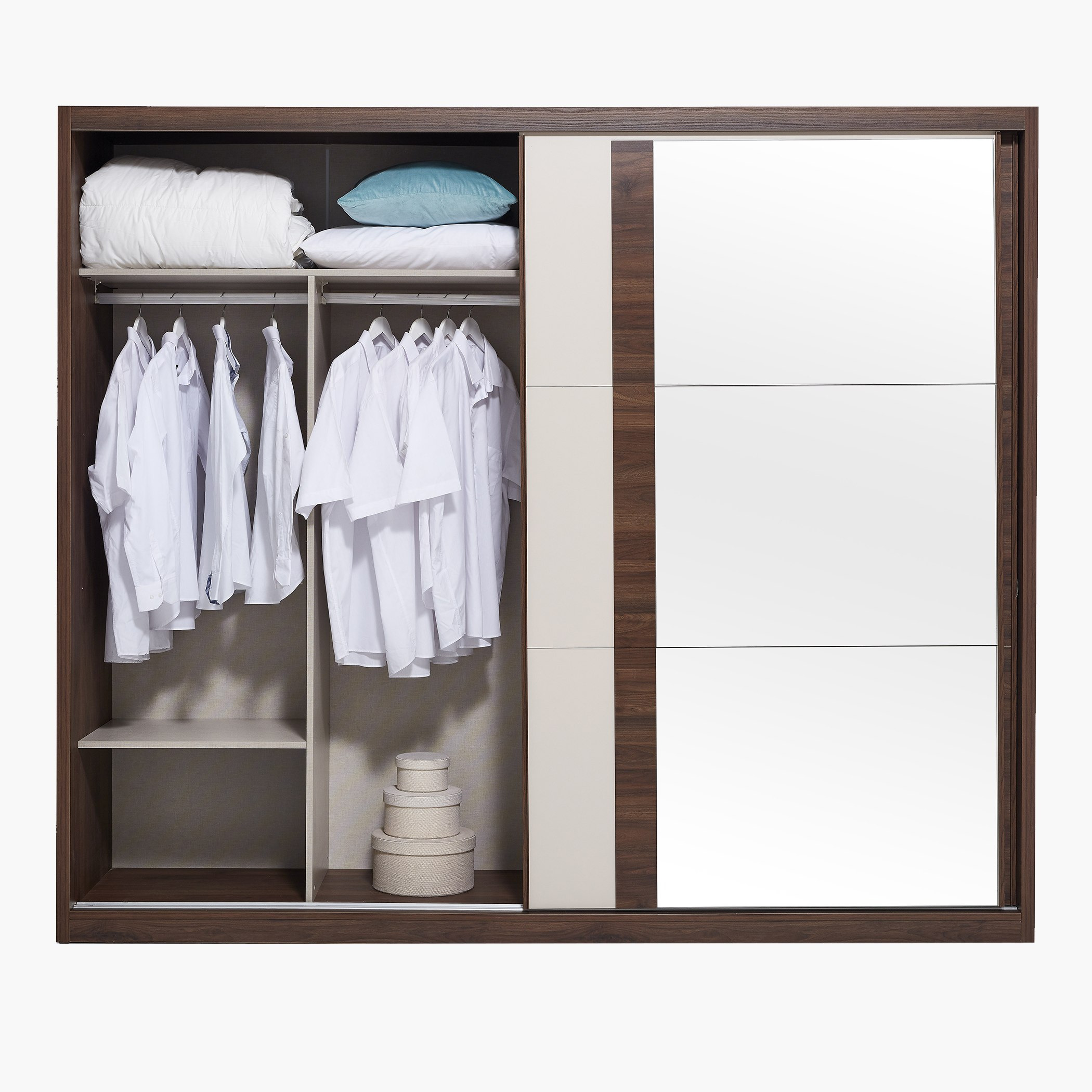 خزانة ملابس كبيرة بباب انزلاقي مع مرآة من فالينتينا-hbxfurniture-wardrobes-image-4