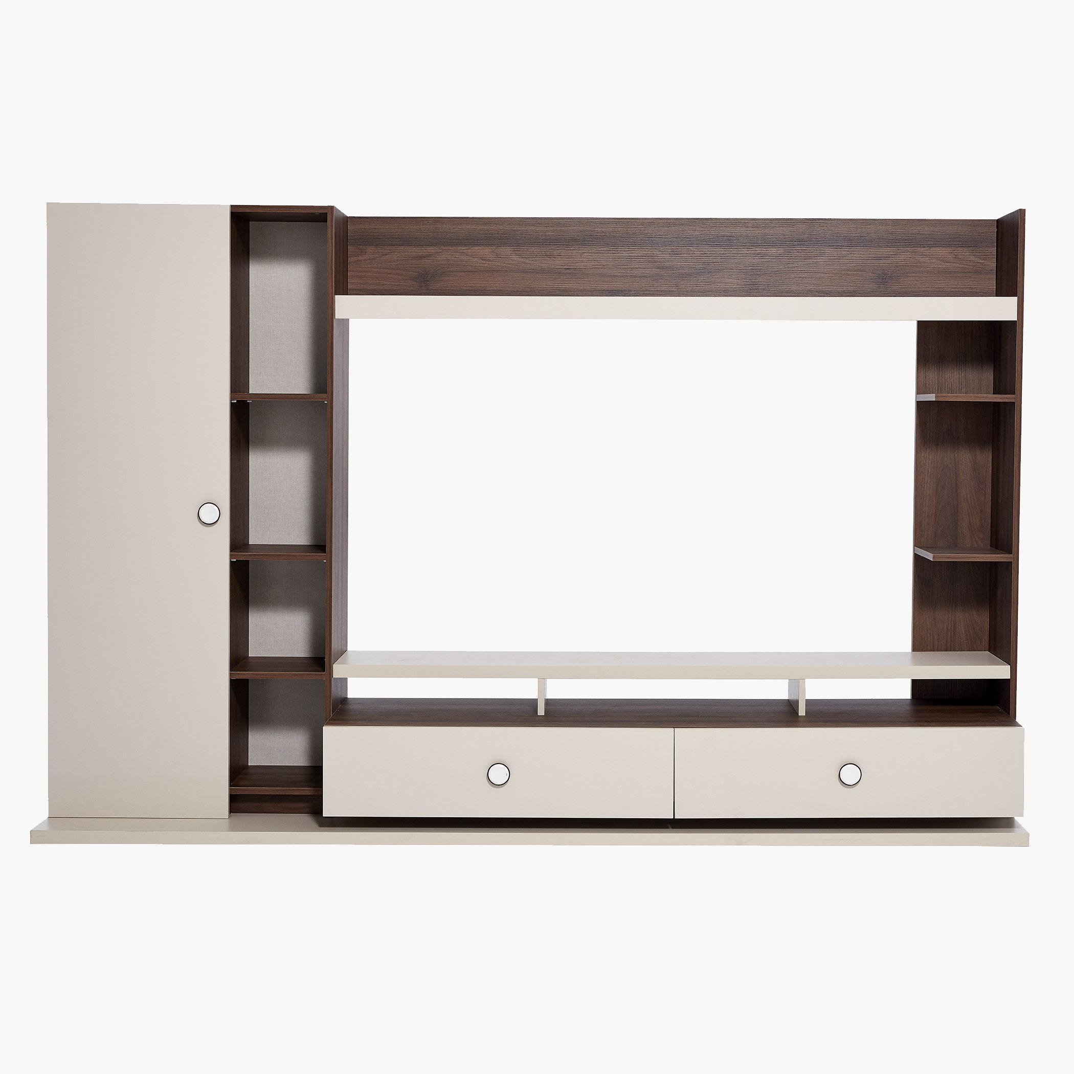 وحدة عرض متعددة الاستخدامات من باب واحد ودرجين فالنتينا-hbxlivingroom-mediaunitsandstorage-wallunits-image-1