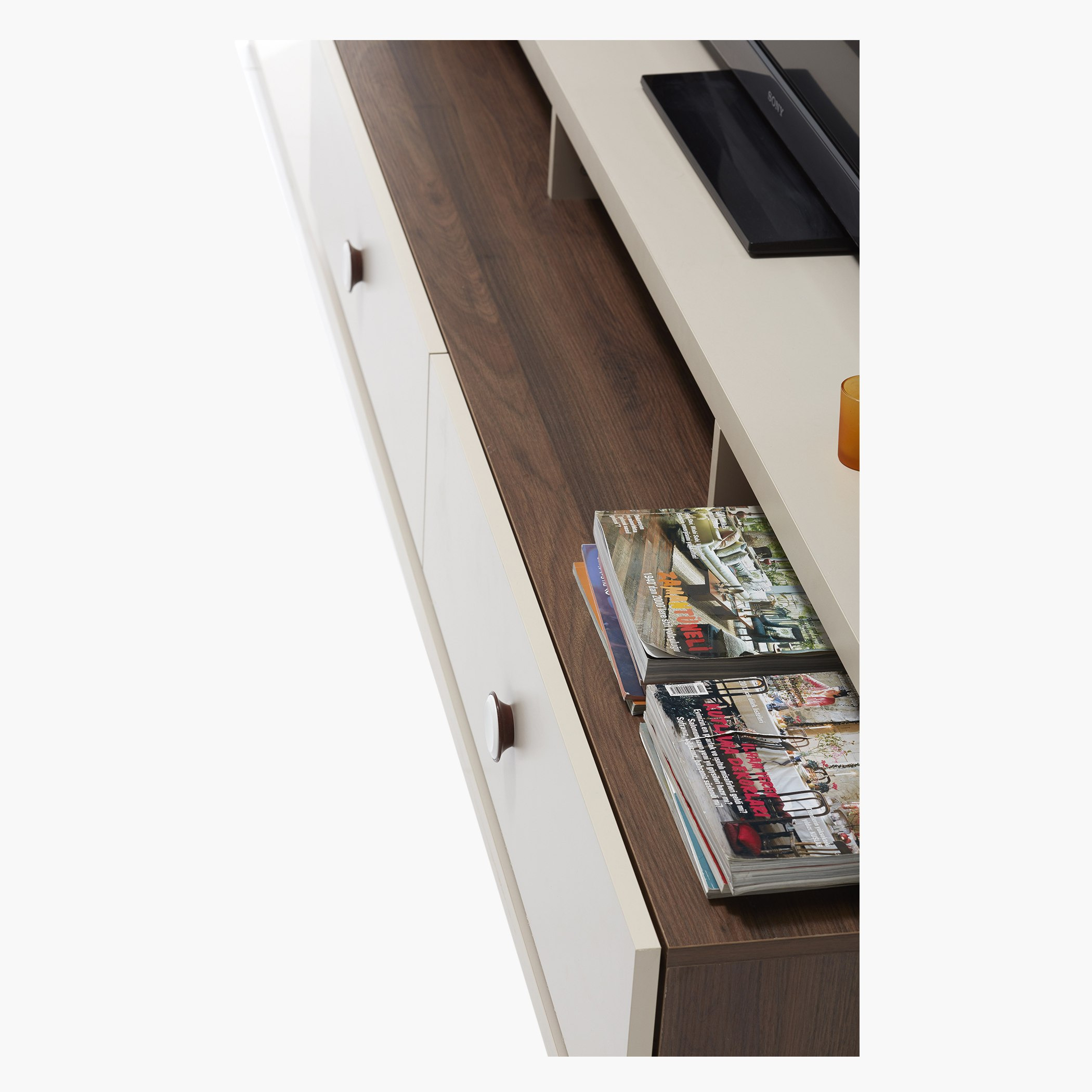 وحدة عرض متعددة الاستخدامات من باب واحد ودرجين فالنتينا-hbxlivingroom-mediaunitsandstorage-wallunits-image-4