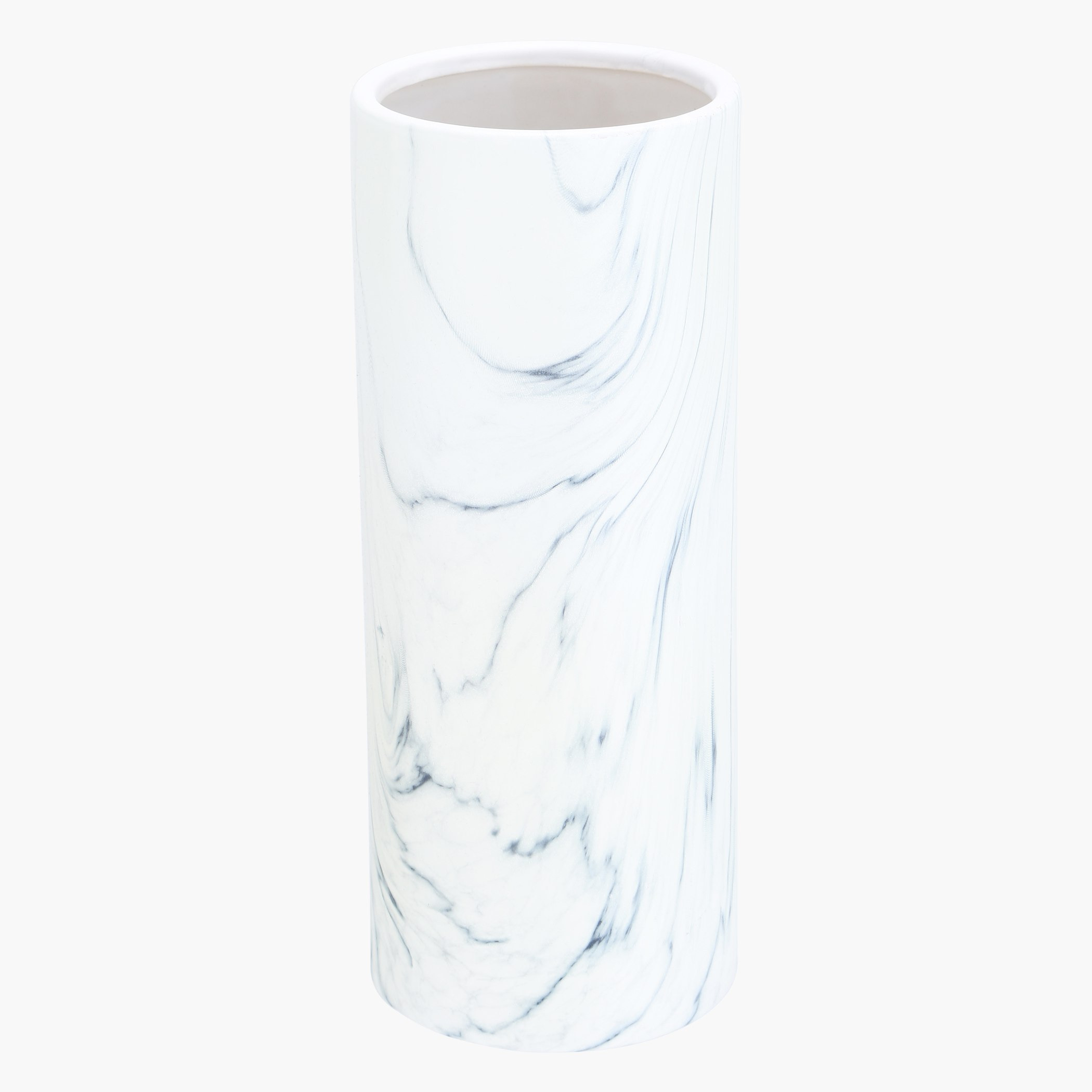 مزهرية بتشطيب رخامي زيومي-hbxbedroom-decorandaccessories-vases-image-2