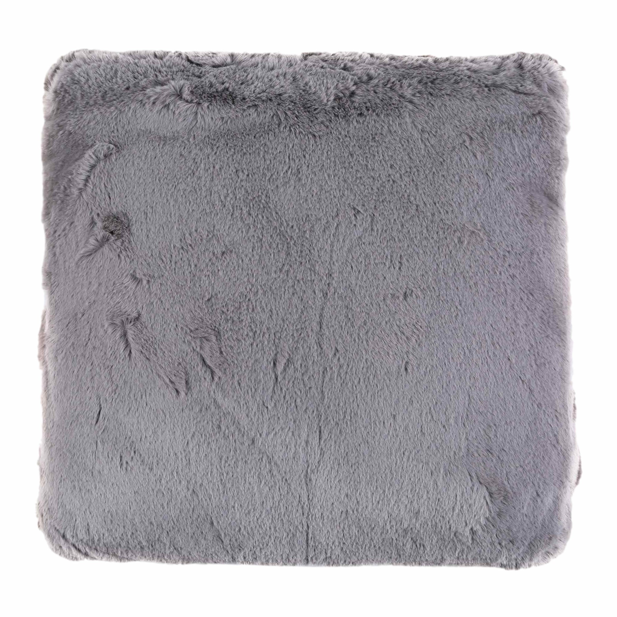 وسادة محشوّة من فرو الأرنب - 45x45 سم-hbxlivingroom-furnishings-cushionsandcovers-filledcushions-image-1