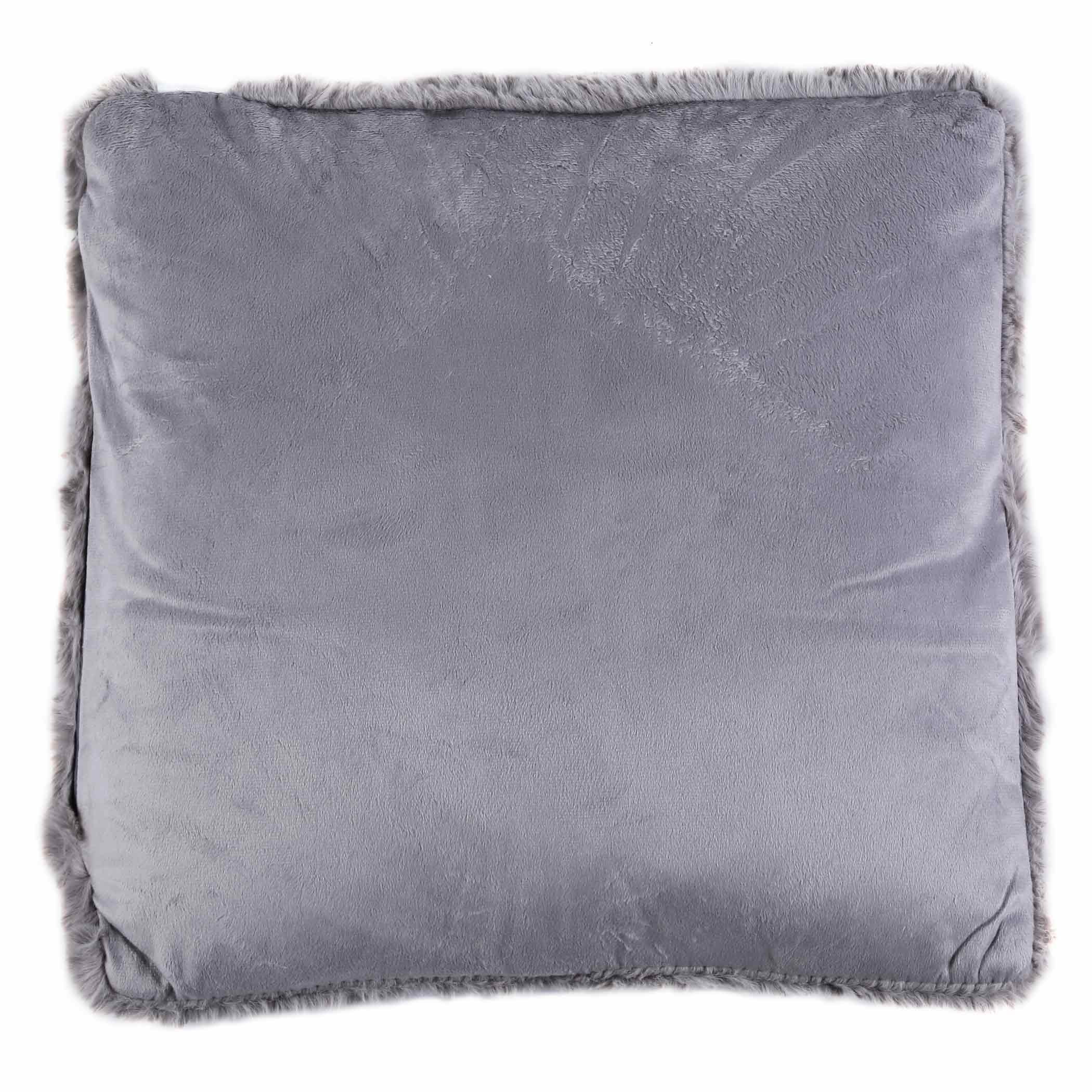 وسادة محشوّة من فرو الأرنب - 45x45 سم-hbxlivingroom-furnishings-cushionsandcovers-filledcushions-image-2