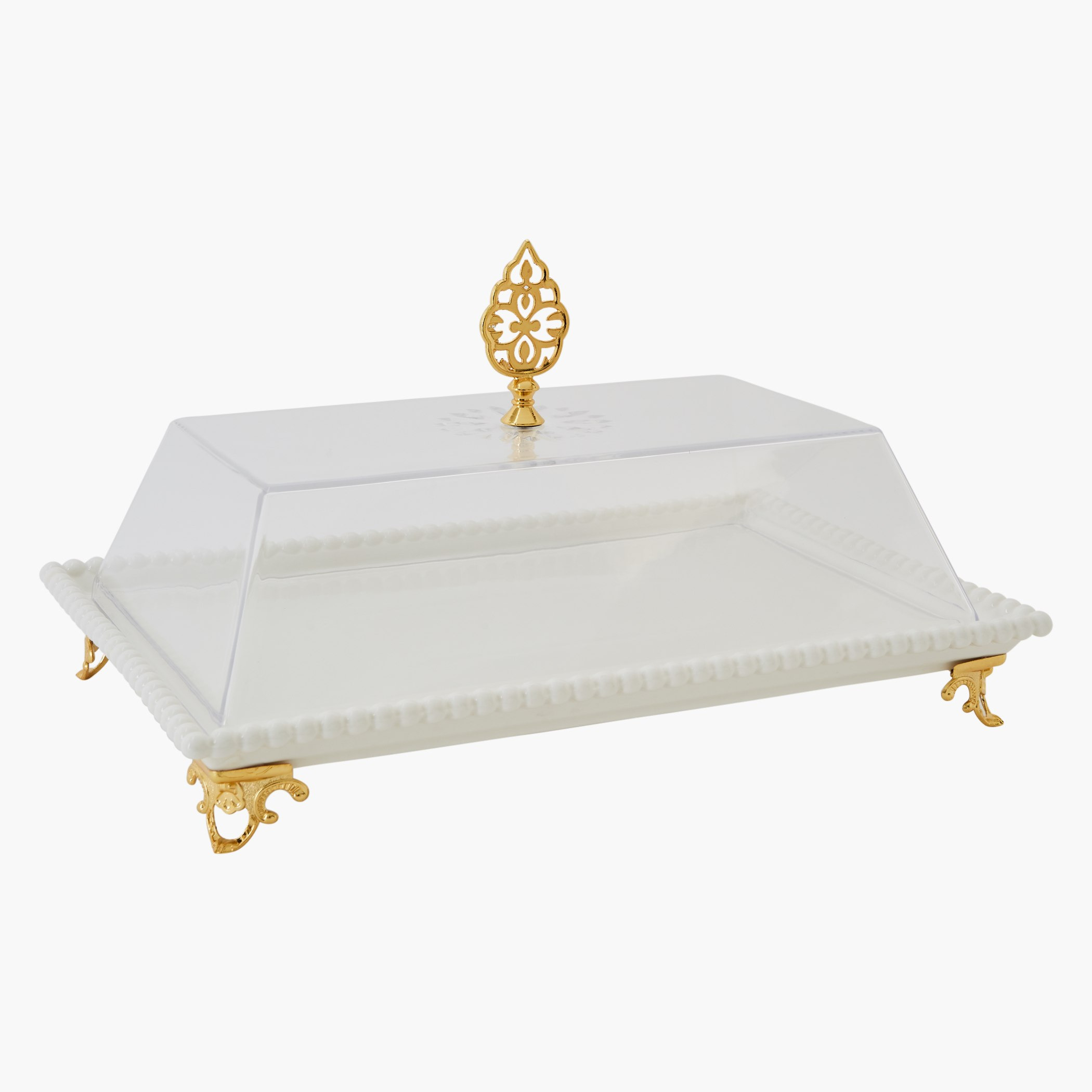 صحن تقديم مزيّن بغطاء من كوينز-hbxdecorandfurnishings-tabletop-serveware-image-2