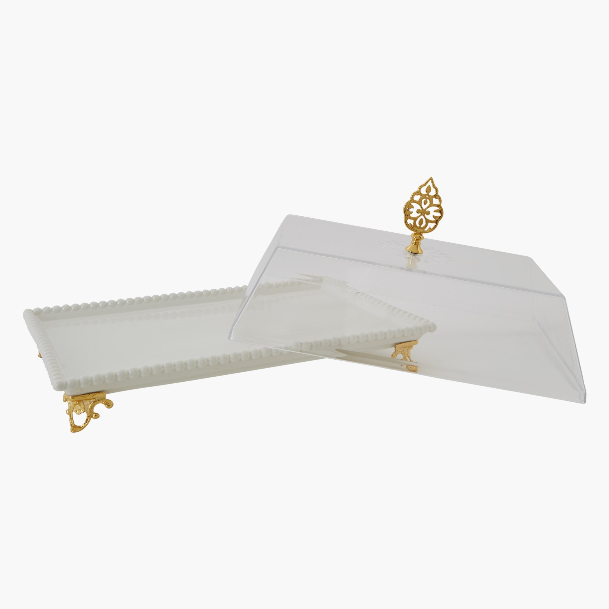 صحن تقديم مزيّن بغطاء من كوينز-hbxdecorandfurnishings-tabletop-serveware-image-3