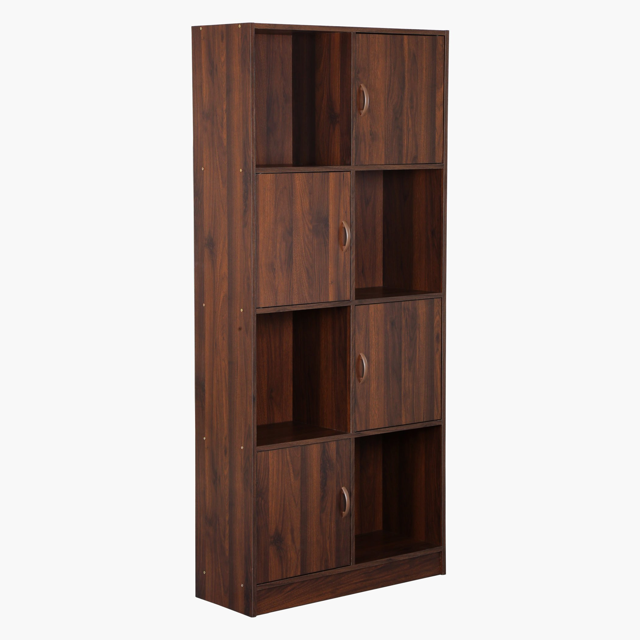خزانة كتب بأربعة أبواب وأربعة رفوف فلورنس-hbxfurniture-office-bookcases-image-1
