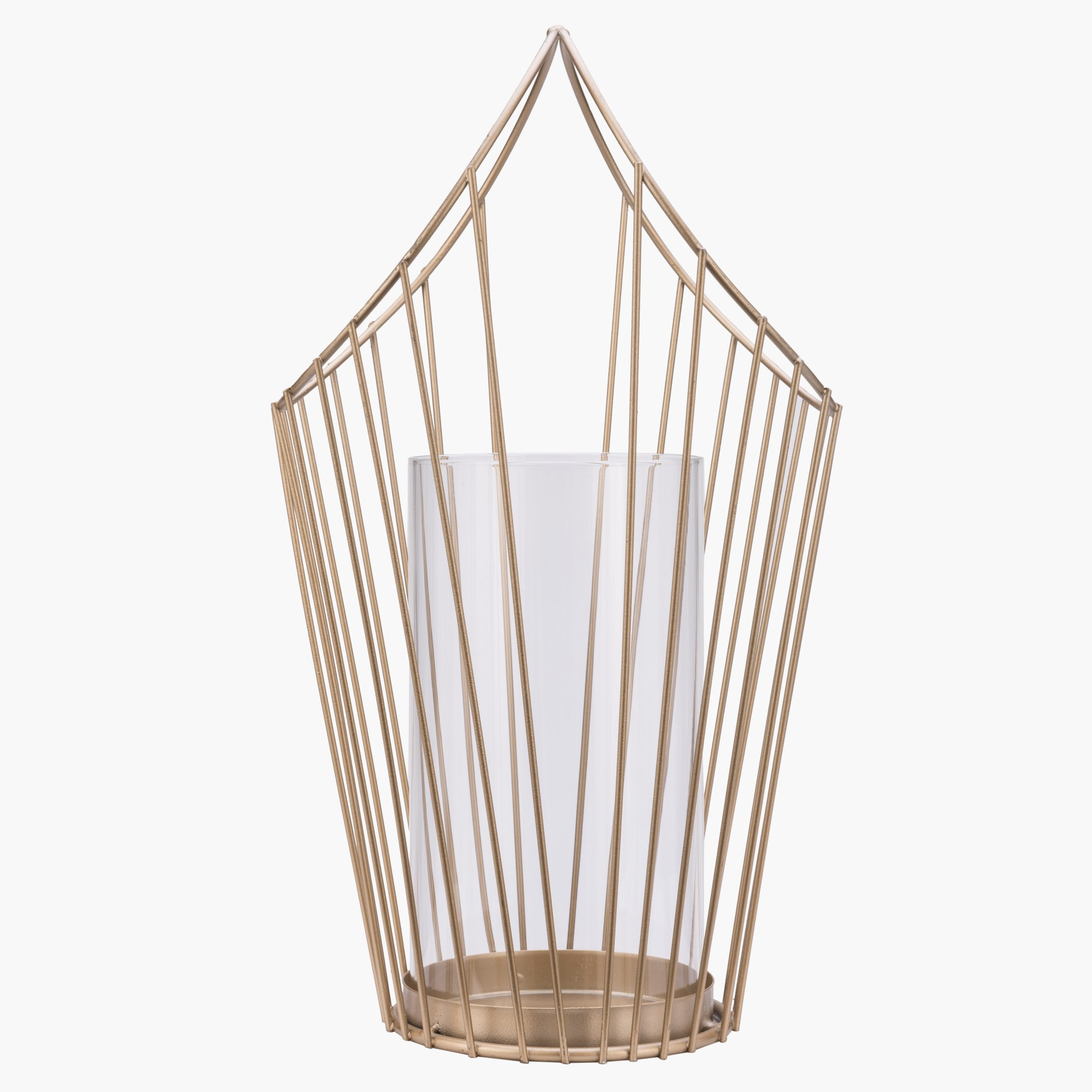 حامل شموع للزينة بتصميم سلّة-hbxlivingroom-decorandaccessories-candleholders-image-1