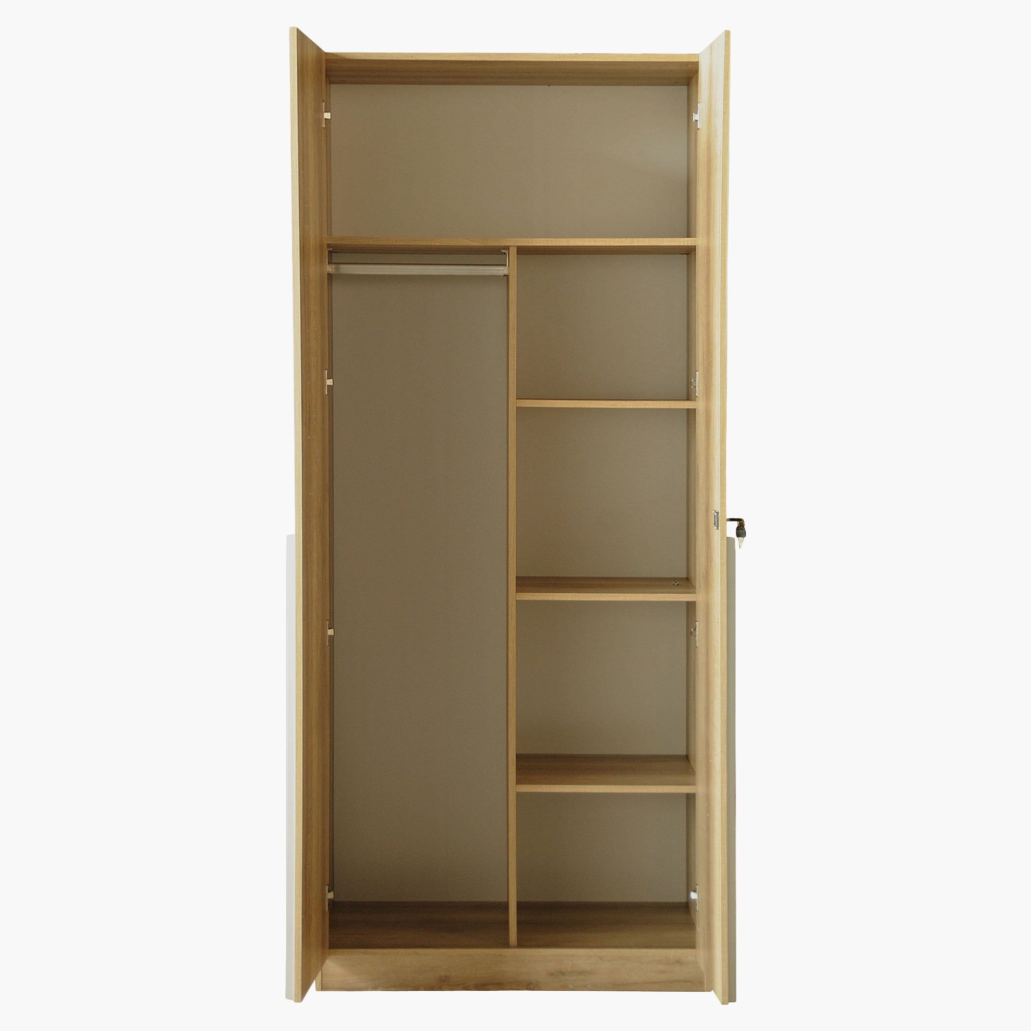 خزانة ملابس ببابين من لامو-hbxfurniture-wardrobes-image-3