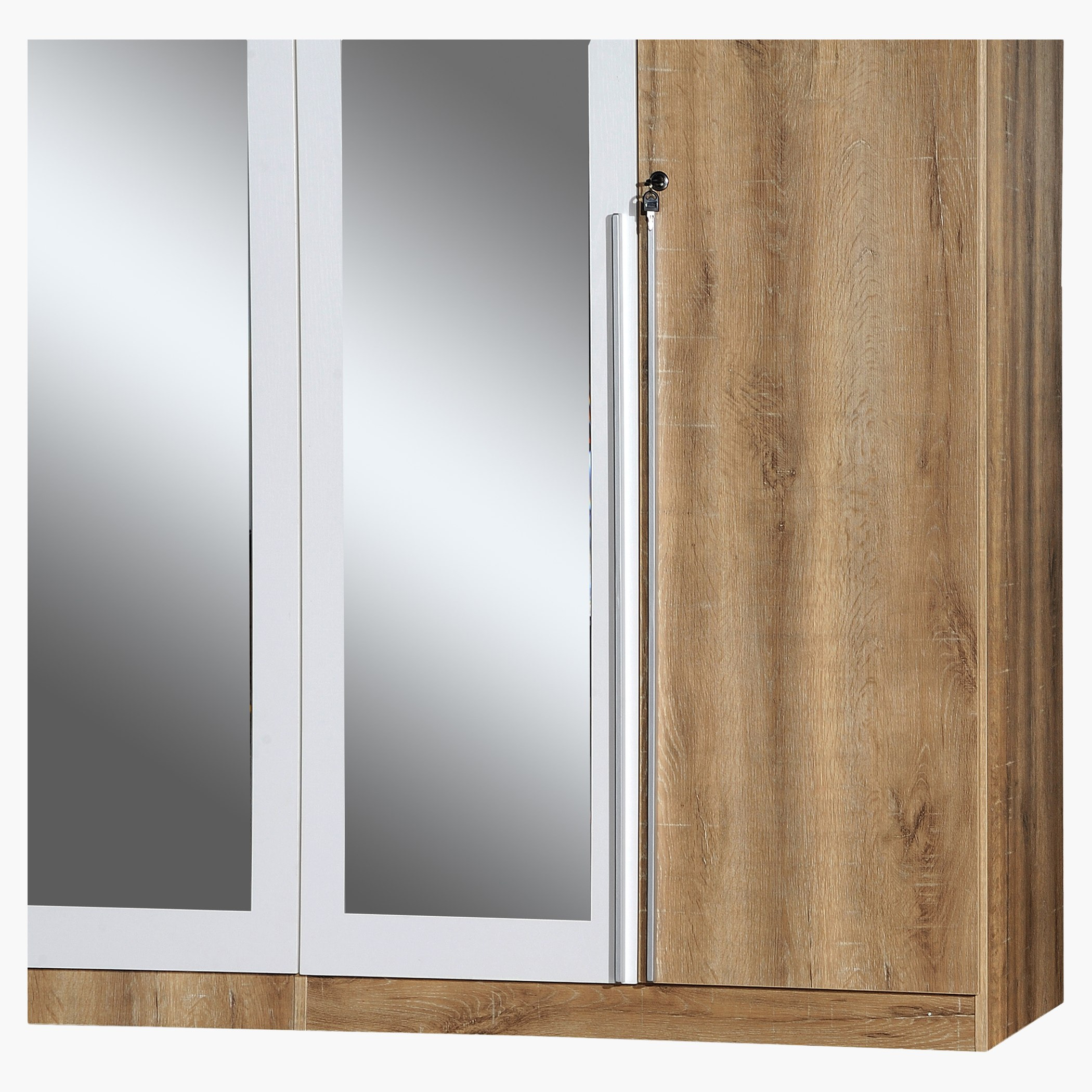 خزانة ملابس بأربعة أبواب مع مرآتين من لامو-hbxfurniture-wardrobes-image-4