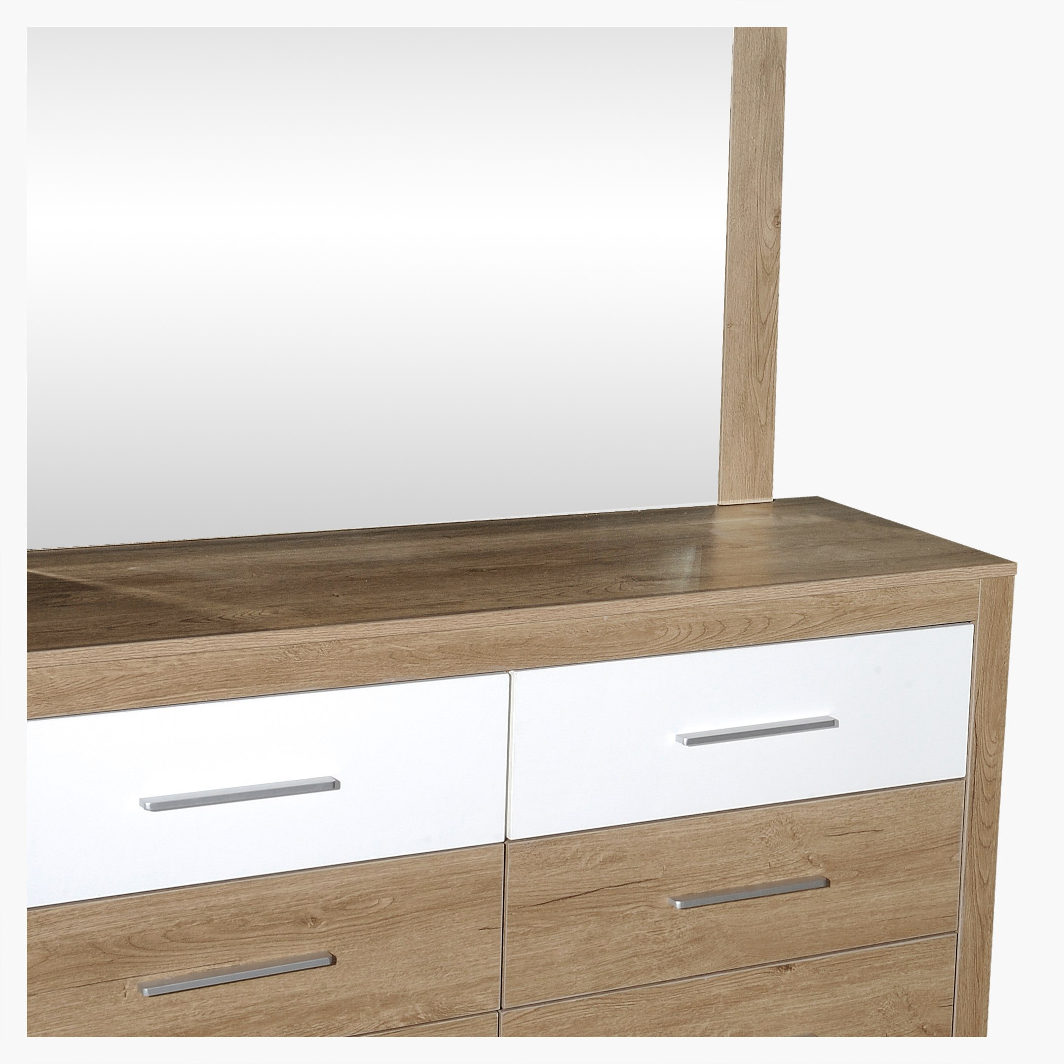 طاولة تزيين كبيرة 6 أدراج دون مرآة من لامو-hbxfurniture-bedroom-dressersandmirrors-image-4