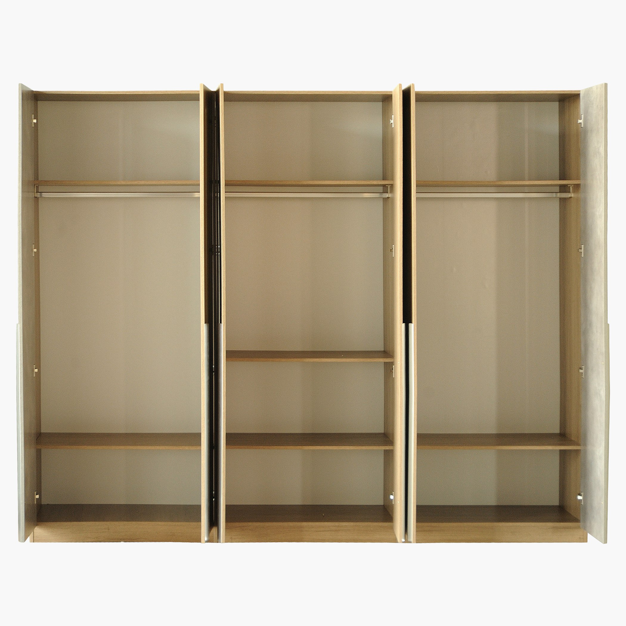 خزانة ملابس بستة أبواب مع مرآتين من سيمينتينو-hbxfurniture-wardrobes-image-3