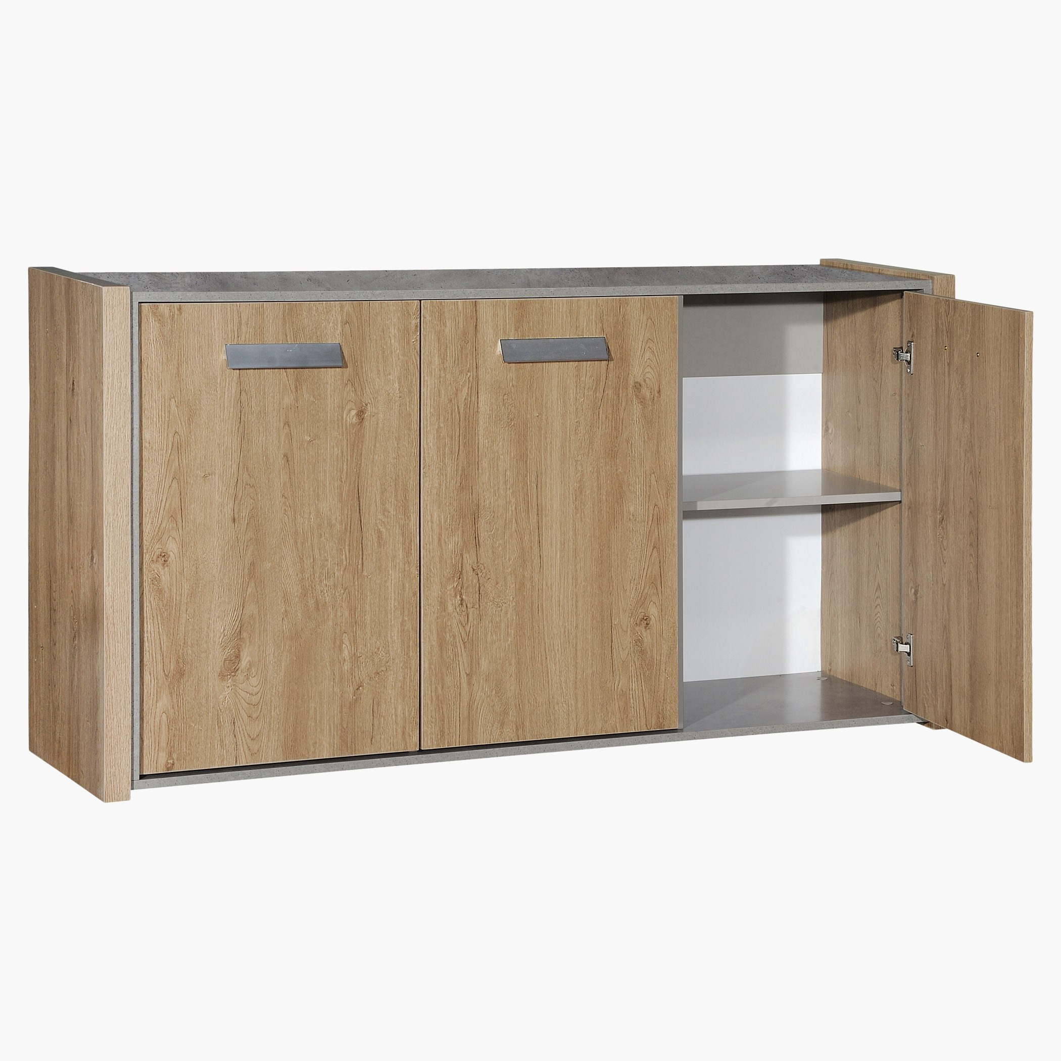 Cementino 3-Door Rectangular Side Board-hbxfurniture-diningroom-buffetsandsideboards-image-3