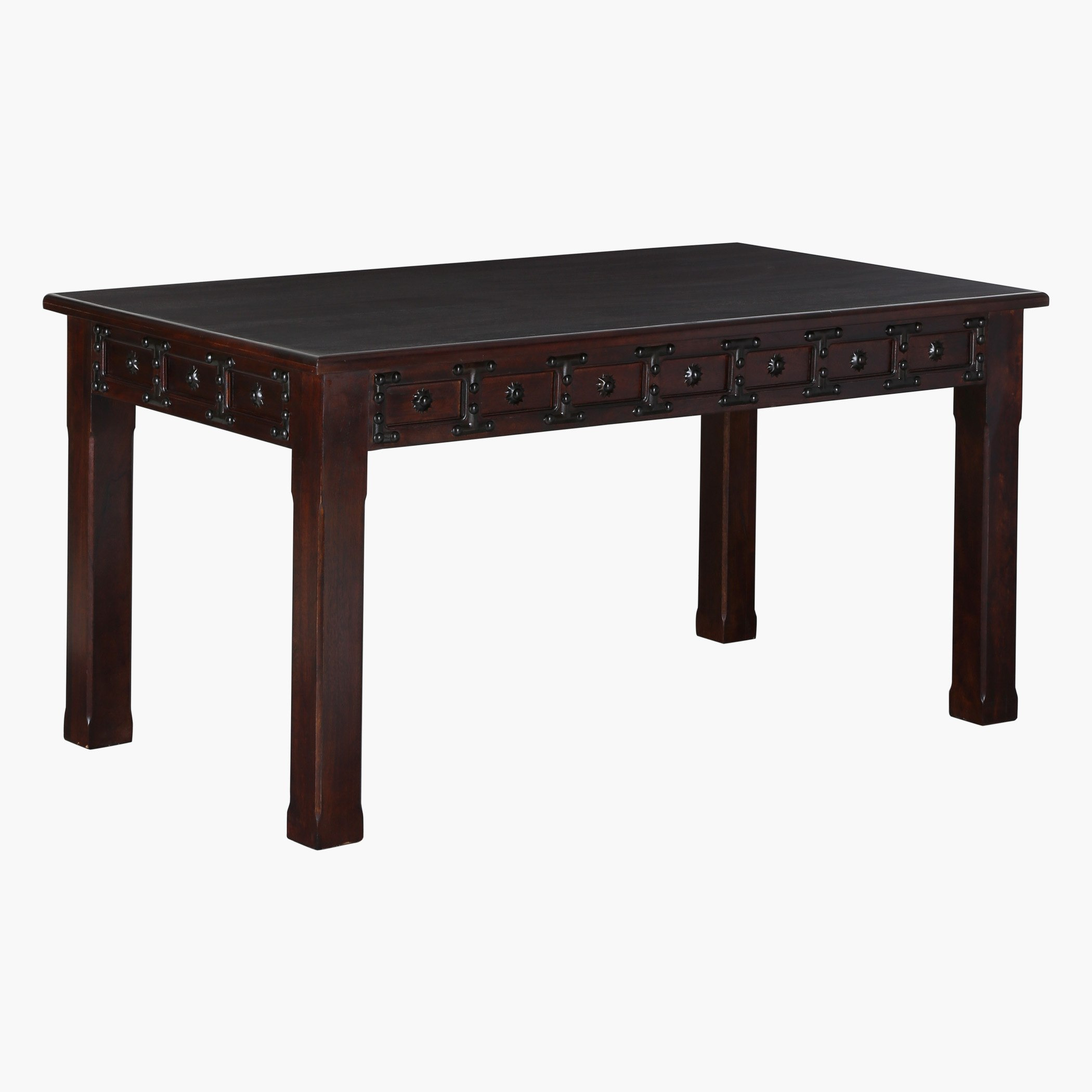 Taj 6-Seater Dining Table-hbxdiningroom-diningtablesandsets-diningtables-sixseater-image-2