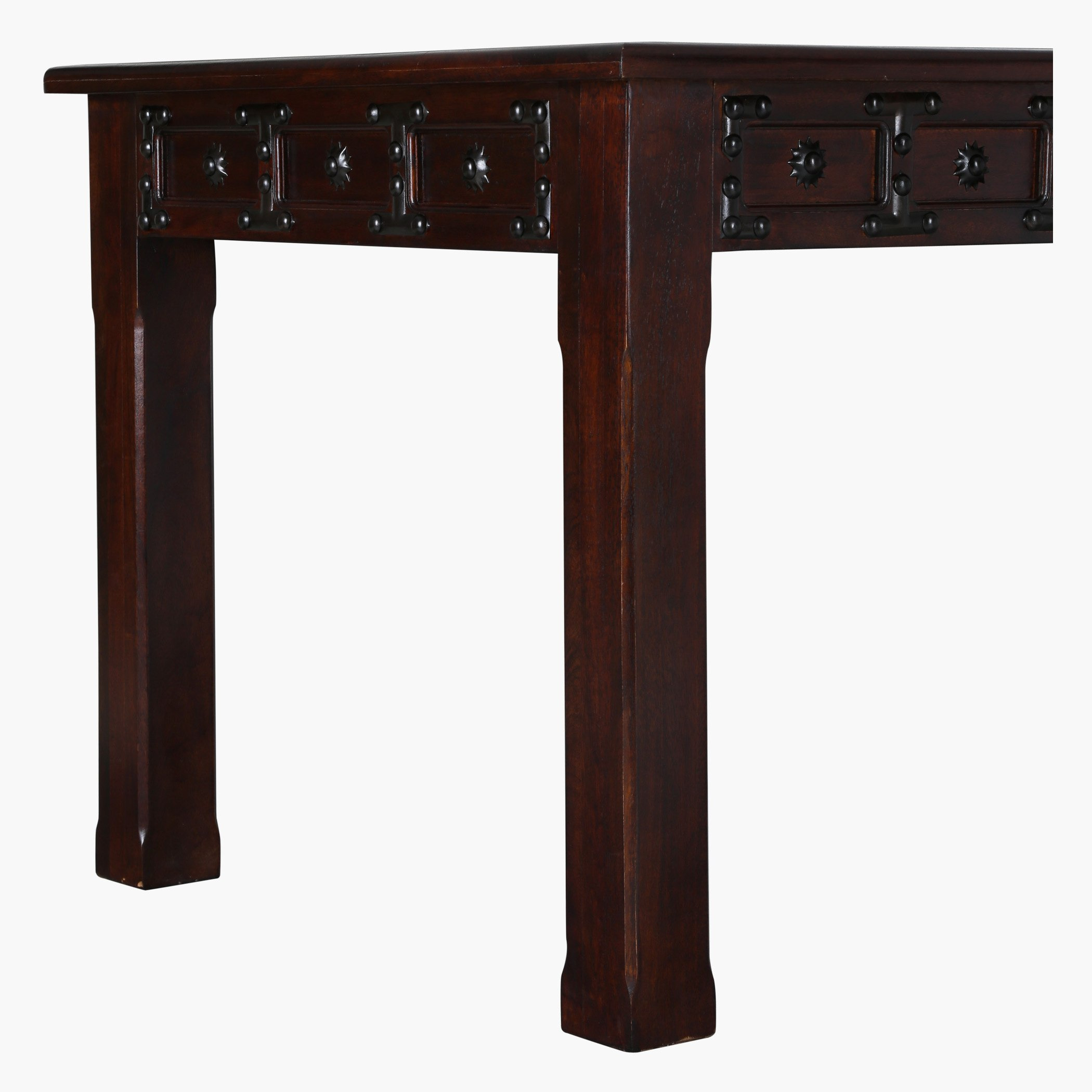Taj 6-Seater Dining Table-hbxdiningroom-diningtablesandsets-diningtables-sixseater-image-4