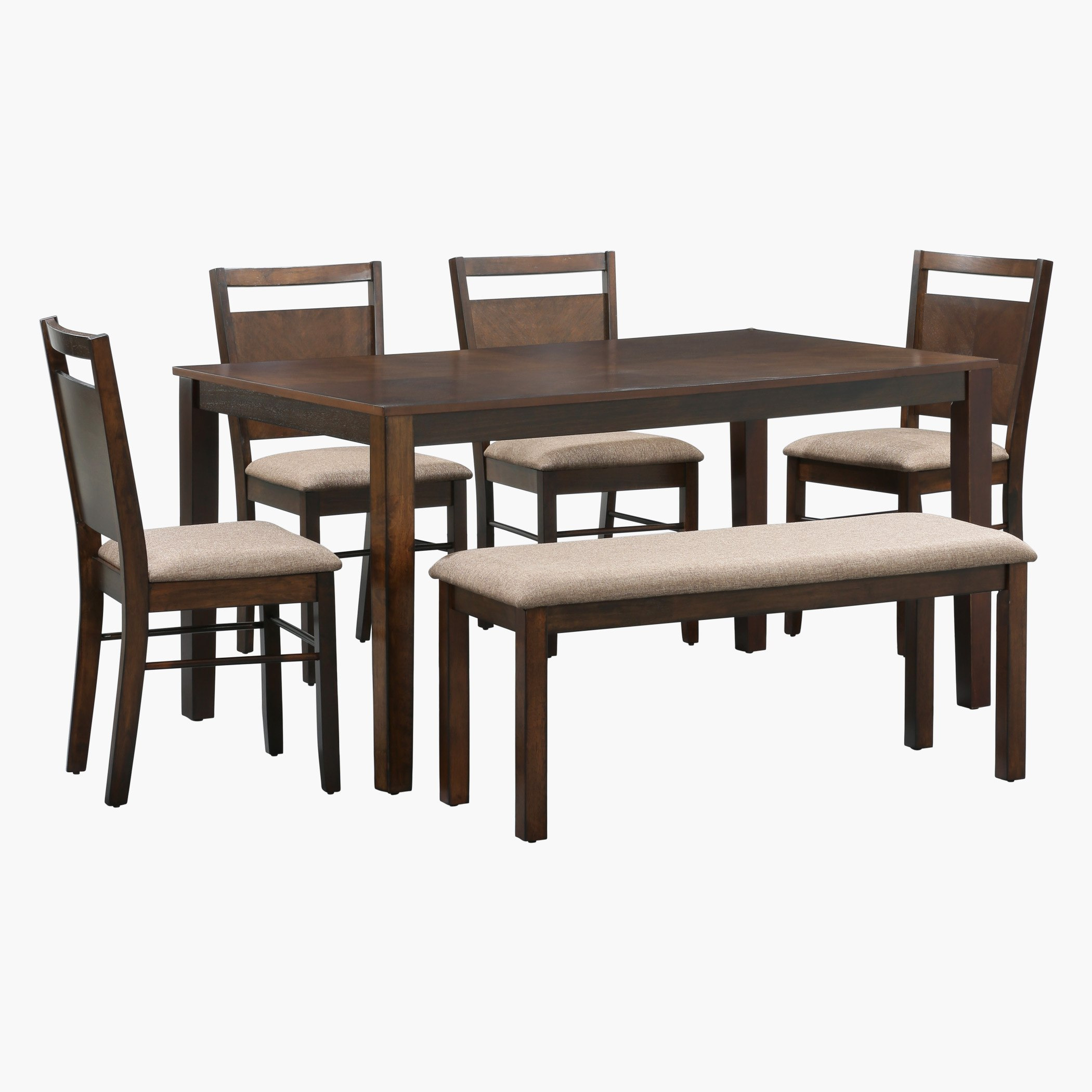 طقم طاولة سفرة مع ستة مقاعد دوسيلا-hbxfurniture-diningtablesandsets-diningsets-sixseater-image-1