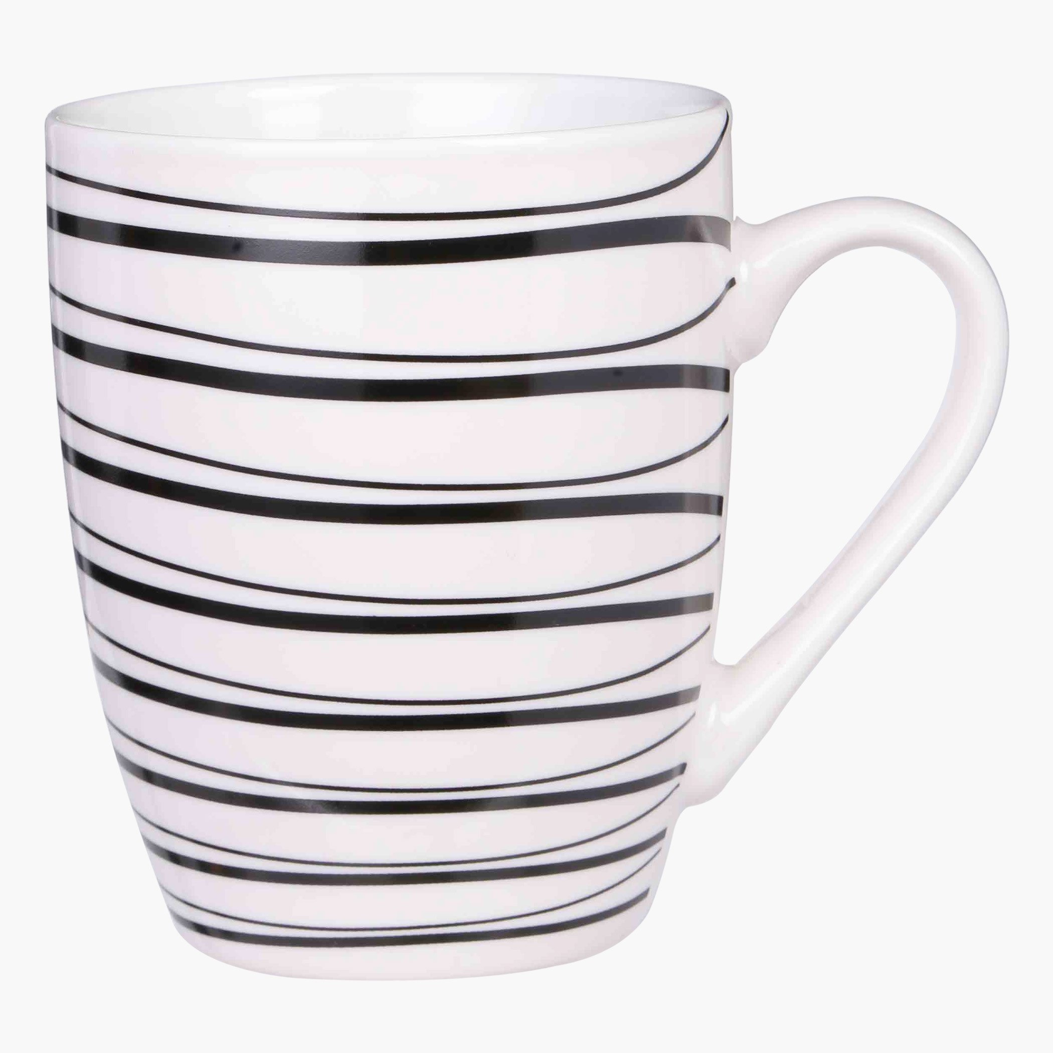 مج خزف صيني مخطّط - 13 أونصة-hbxhomeware-diningandtabletop-coffeeandteasets-image-1