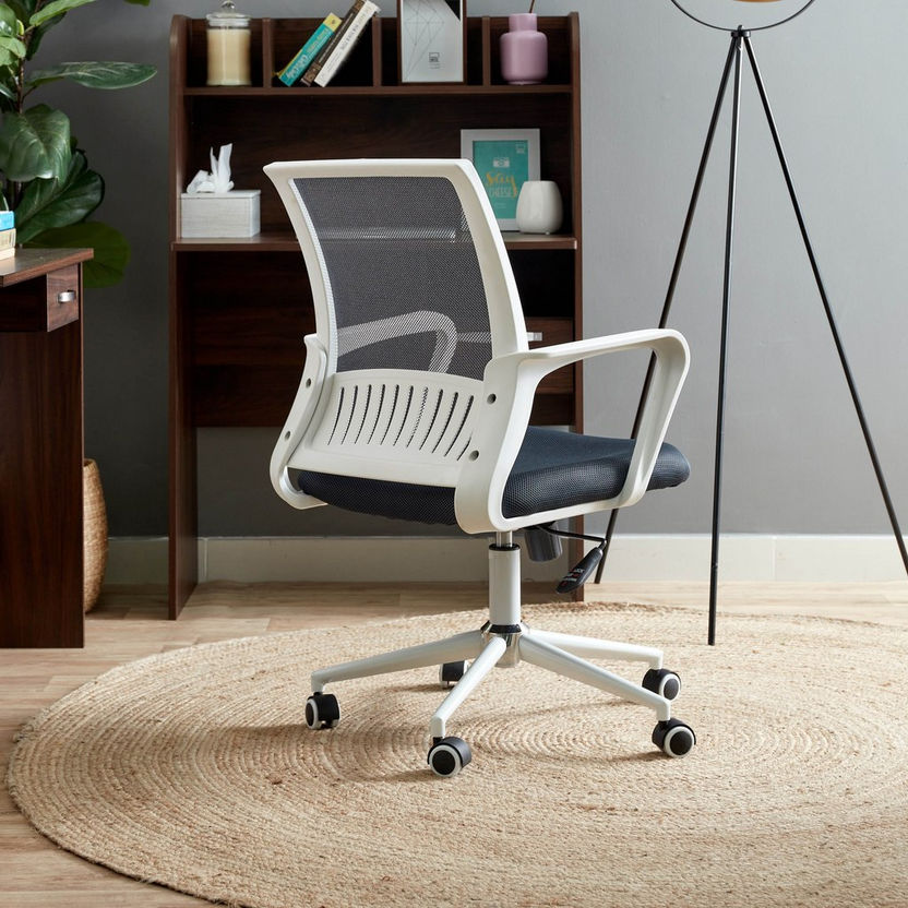 Country Height Adjustable Office Chair-Chairs-image-2