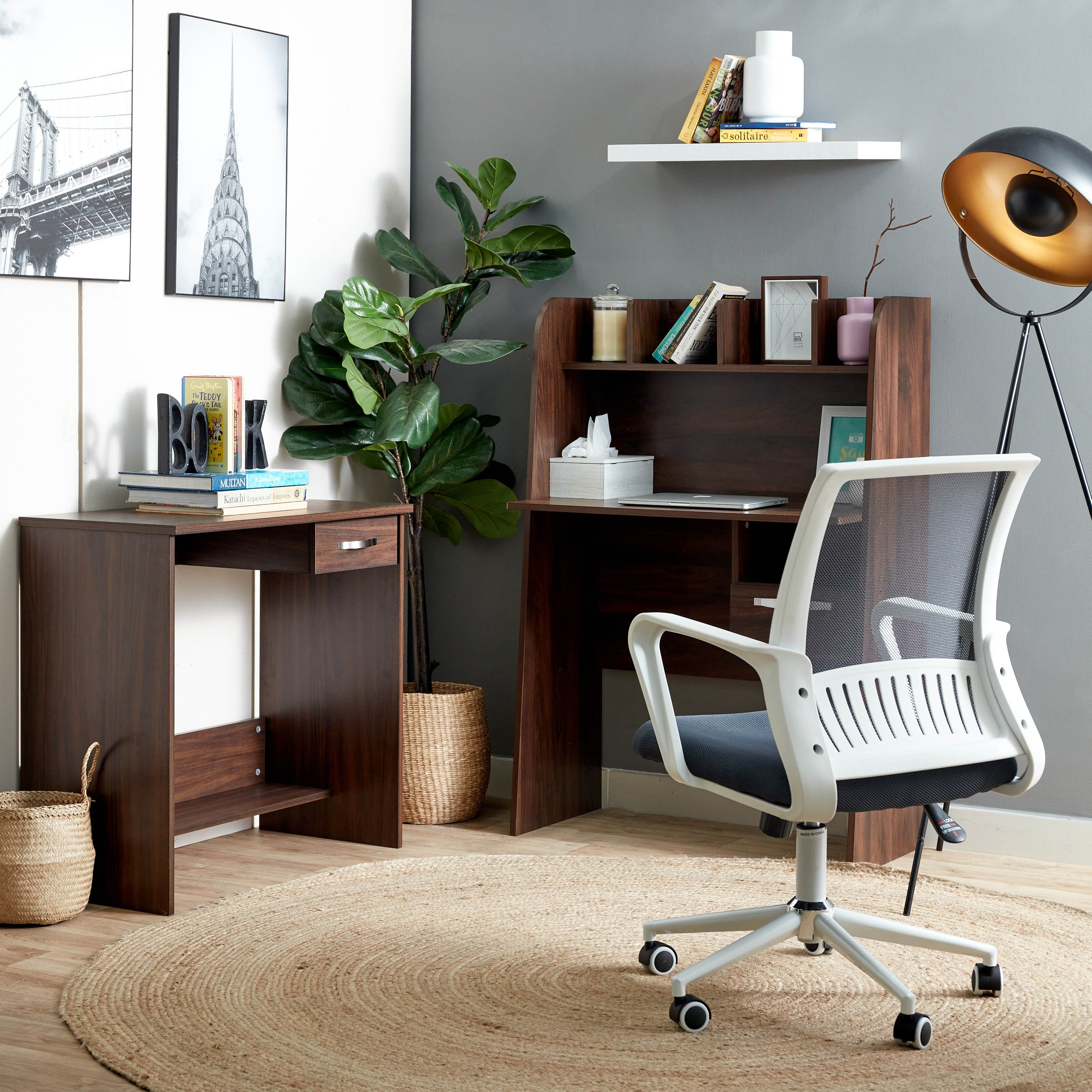 كرسي مكتب بارتفاع قابل للتعديل من كانتري-hbxfurniture-kidsroom-studychairs-image-7