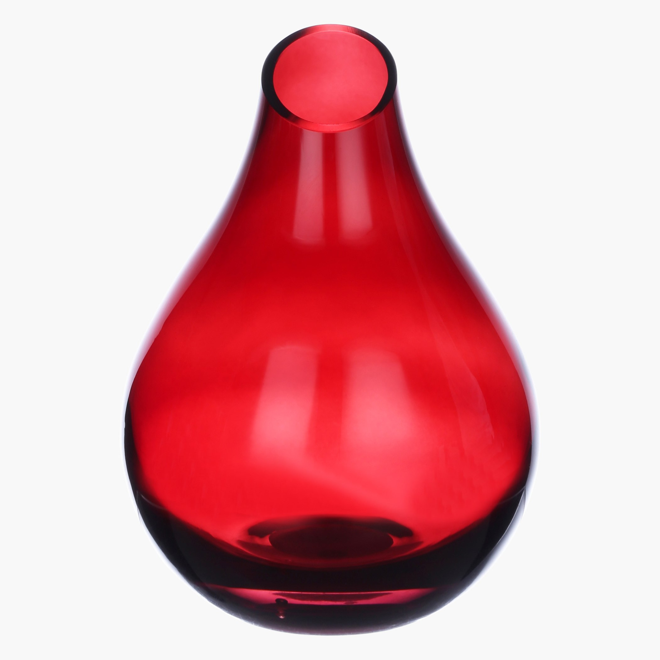 مزهرية بنمط كريستال باللون الأصفر المائل إلى الحمرة كورنو-hbxbedroom-decorandaccessories-vases-image-1