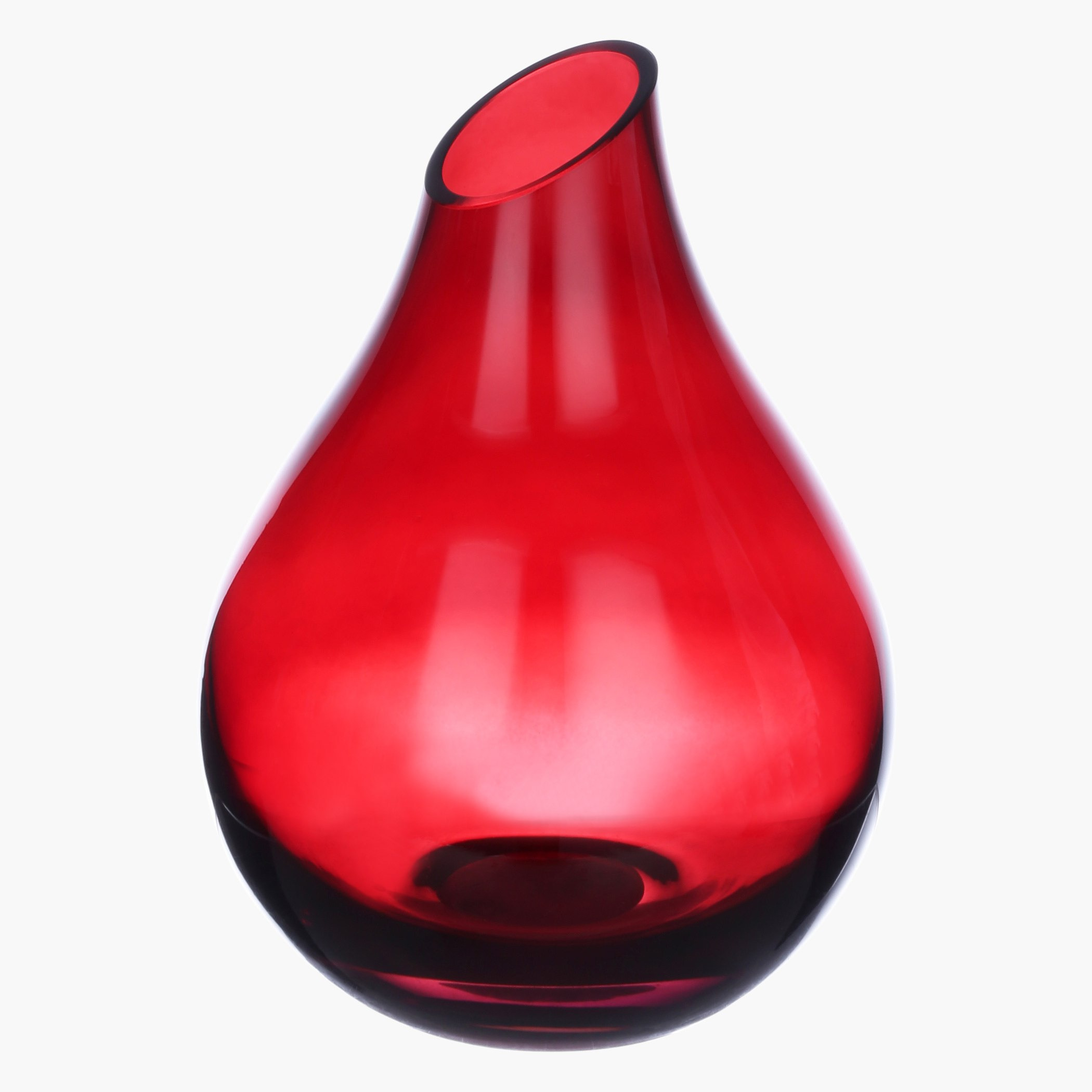 مزهرية بنمط كريستال باللون الأصفر المائل إلى الحمرة كورنو-hbxbedroom-decorandaccessories-vases-image-2