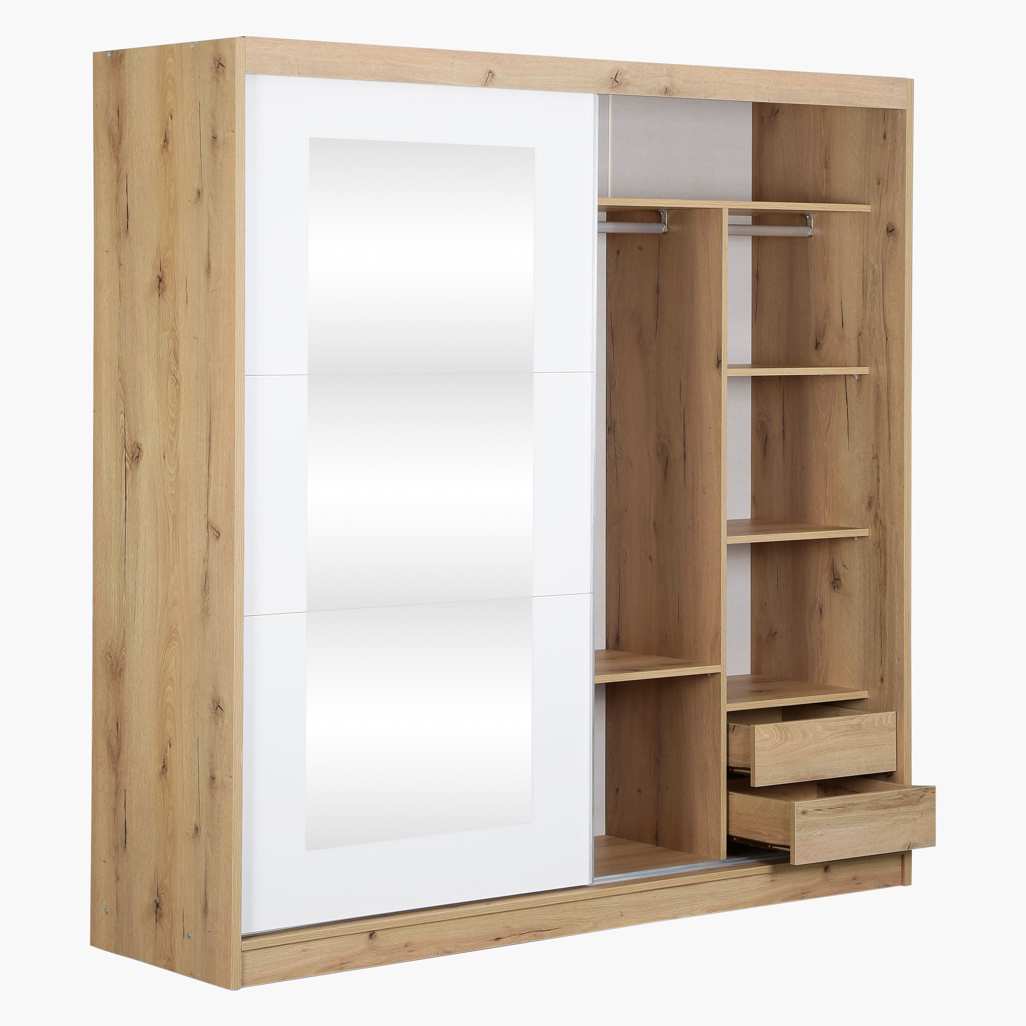 خزانة ملابس بباب انزلاقي مع مرايا لاتينا-hbxfurniture-wardrobes-image-2