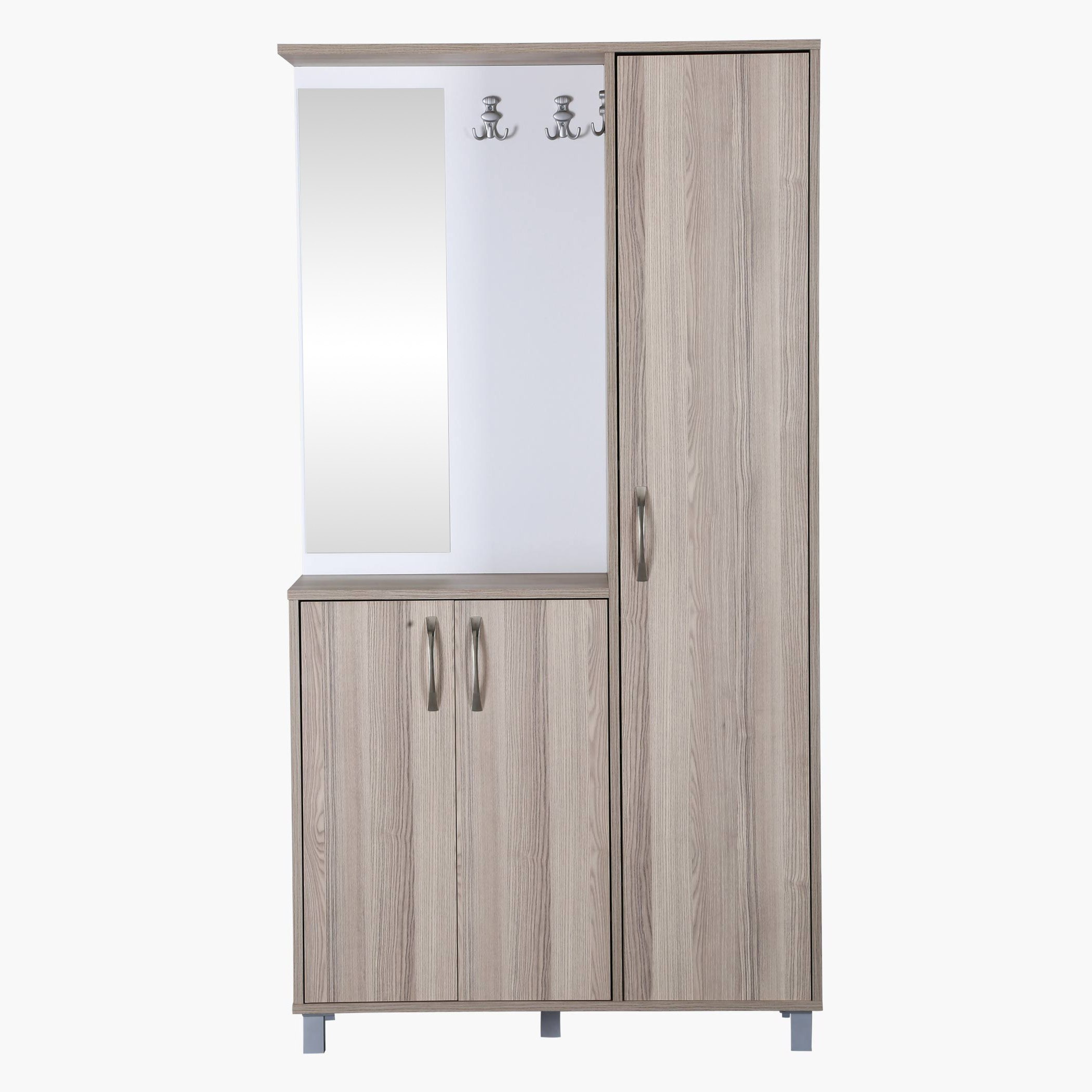 Turin Coat Hanger with 26-Pair Shoe Cabinet-hbxbedroom-shoecabinetsandracks-image-3